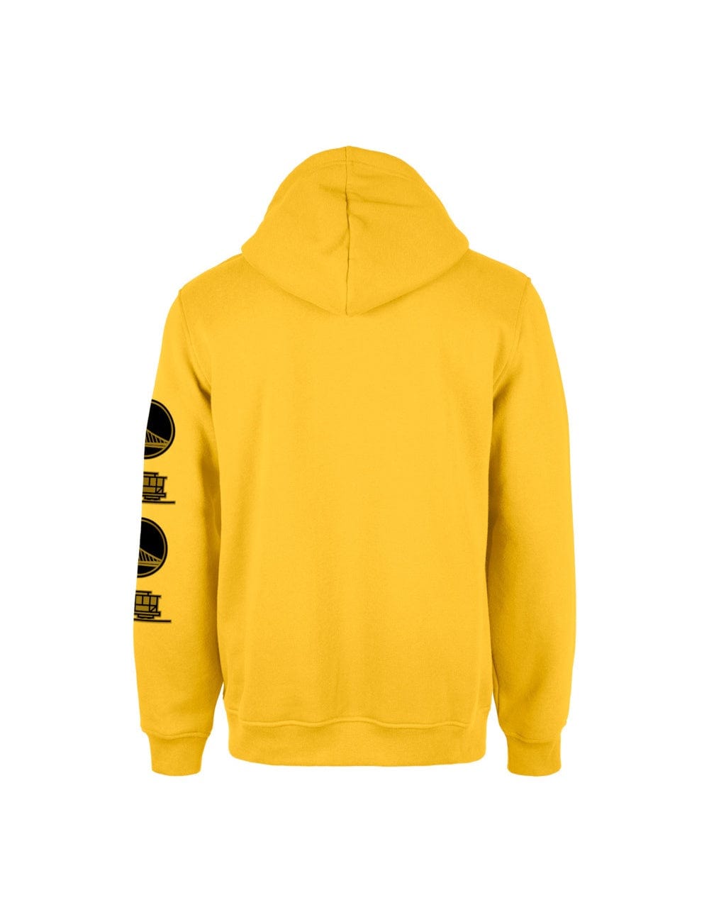 New Era Jumpers Golden State Warriors New Era NBA 24 City Edition Hoodie Jumper - Yellow