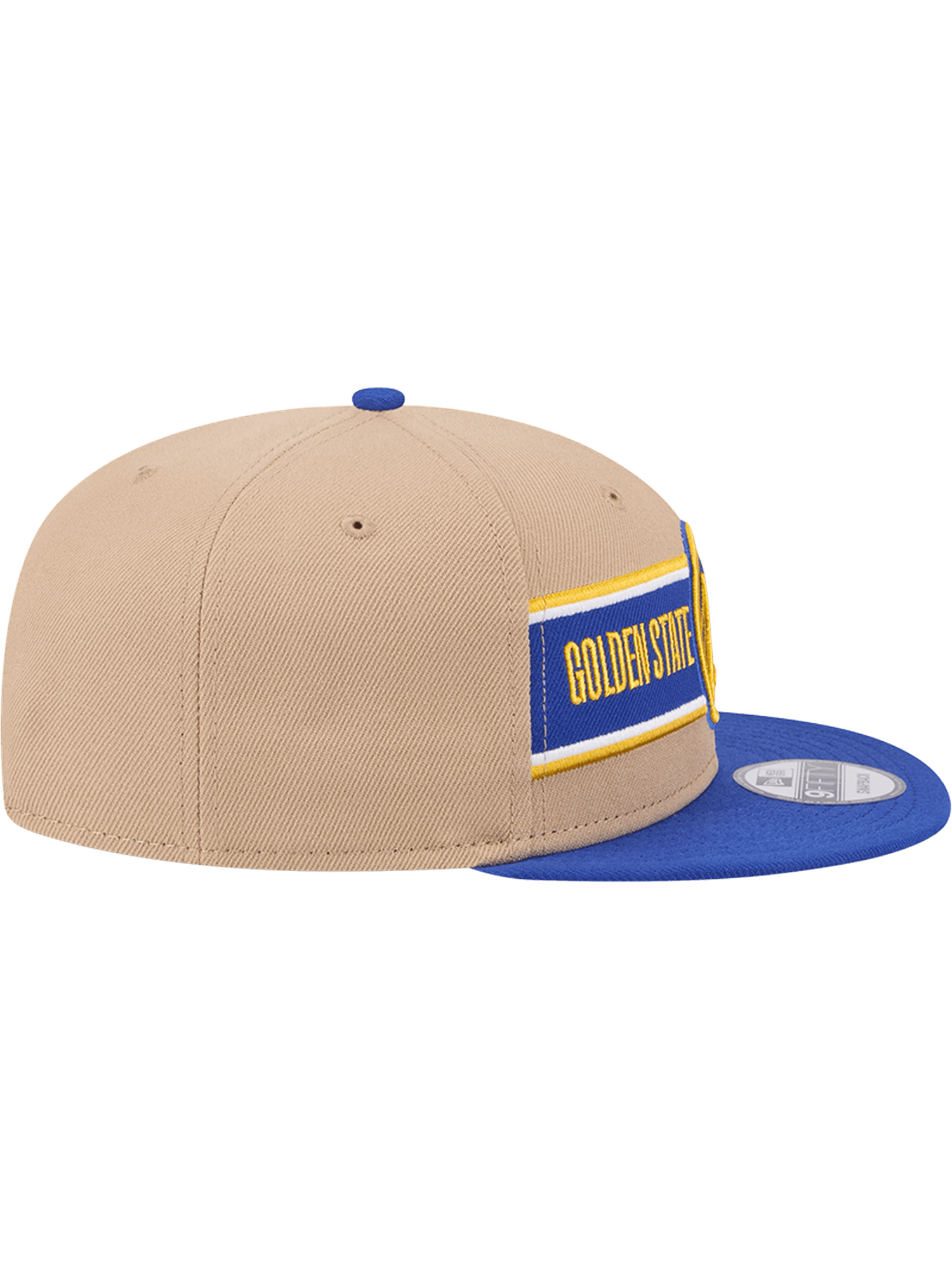 New Era Caps Golden State Warriors New Era NBA 24 Draft 9FIFTY Snapback Hat - Tan