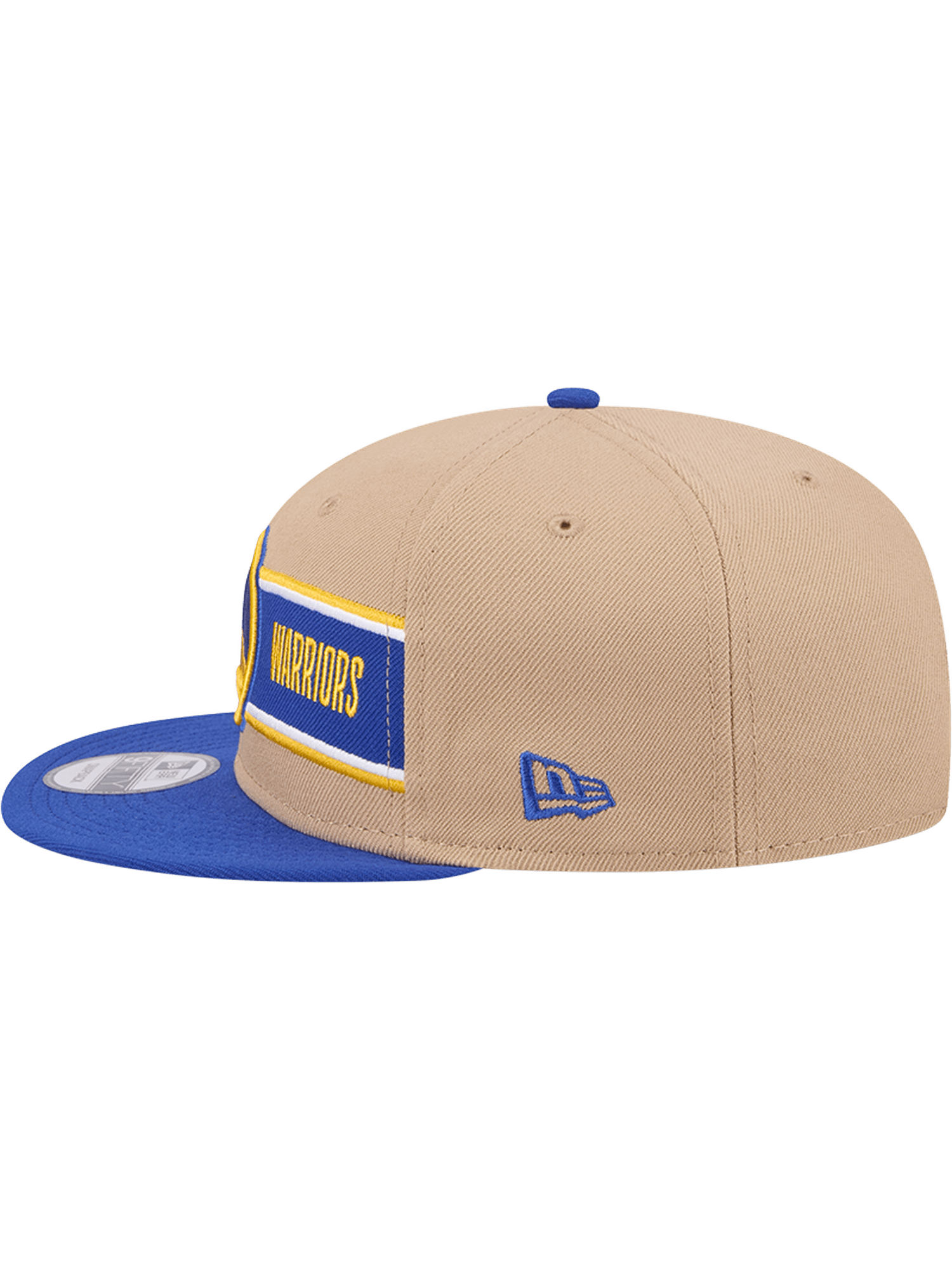 New Era Caps Golden State Warriors New Era NBA 24 Draft 9FIFTY Snapback Hat - Tan