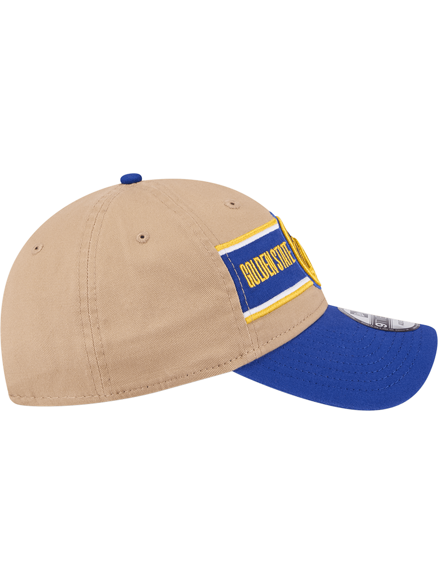 New Era Caps Golden State Warriors New Era NBA 24 Draft 9TWENTY Strapback Hat - Tan