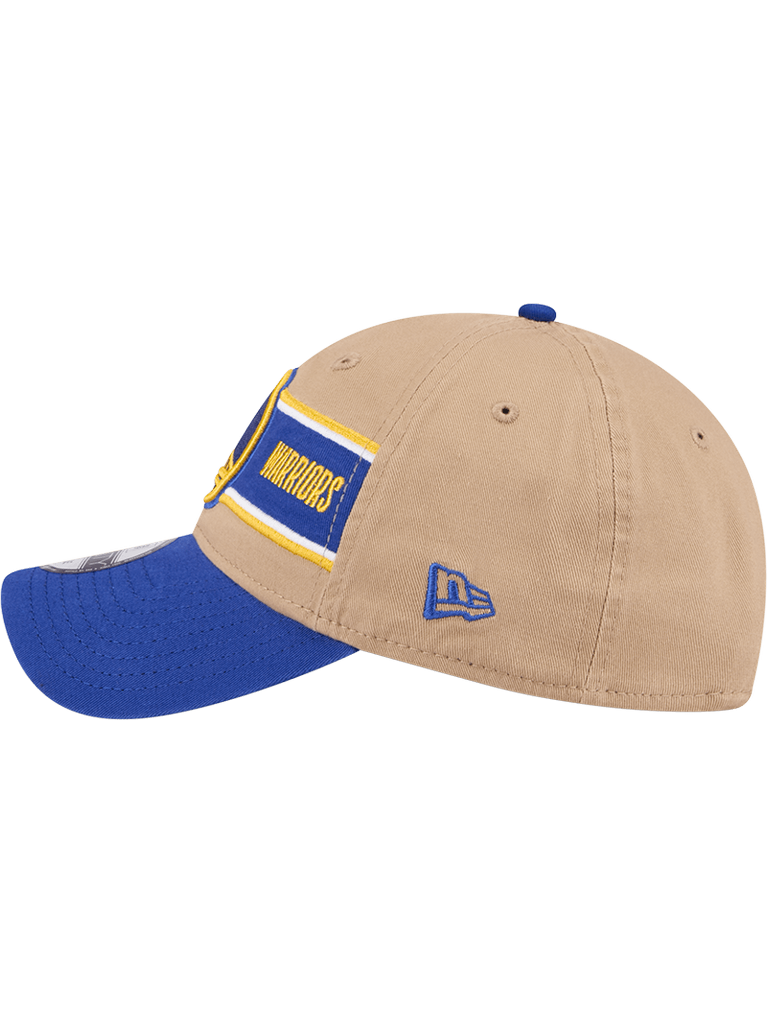 New Era Caps Golden State Warriors New Era NBA 24 Draft 9TWENTY Strapback Hat - Tan
