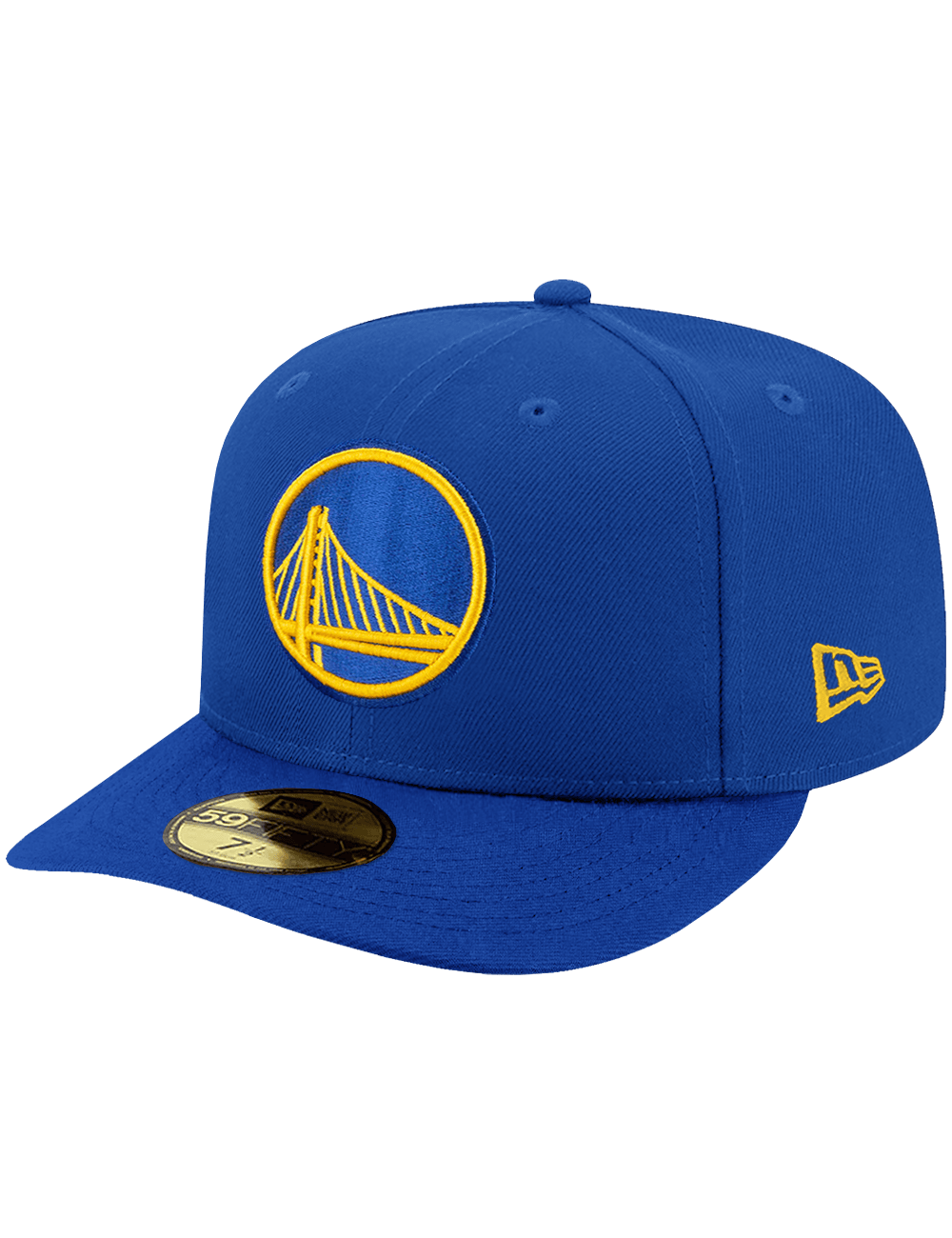 New Era Caps Golden State Warriors New Era NBA Team 59FIFTY Pre-Curved Fitted Hat - Blue