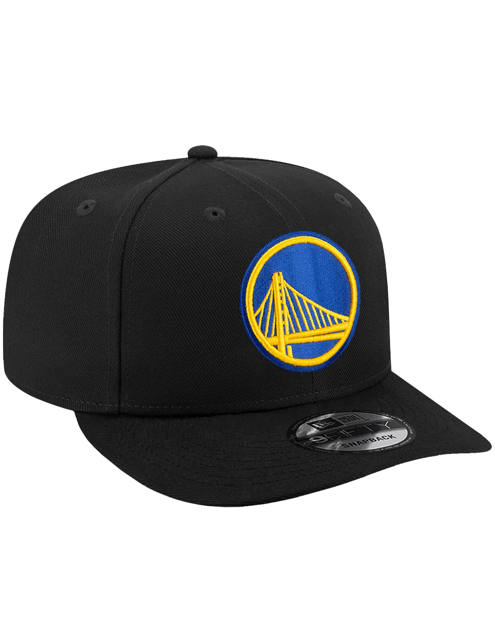 New Era Caps OSFA Golden State Warriors New Era NBA Team 9FIFTY Pre-Curved Snapback Hat - Black