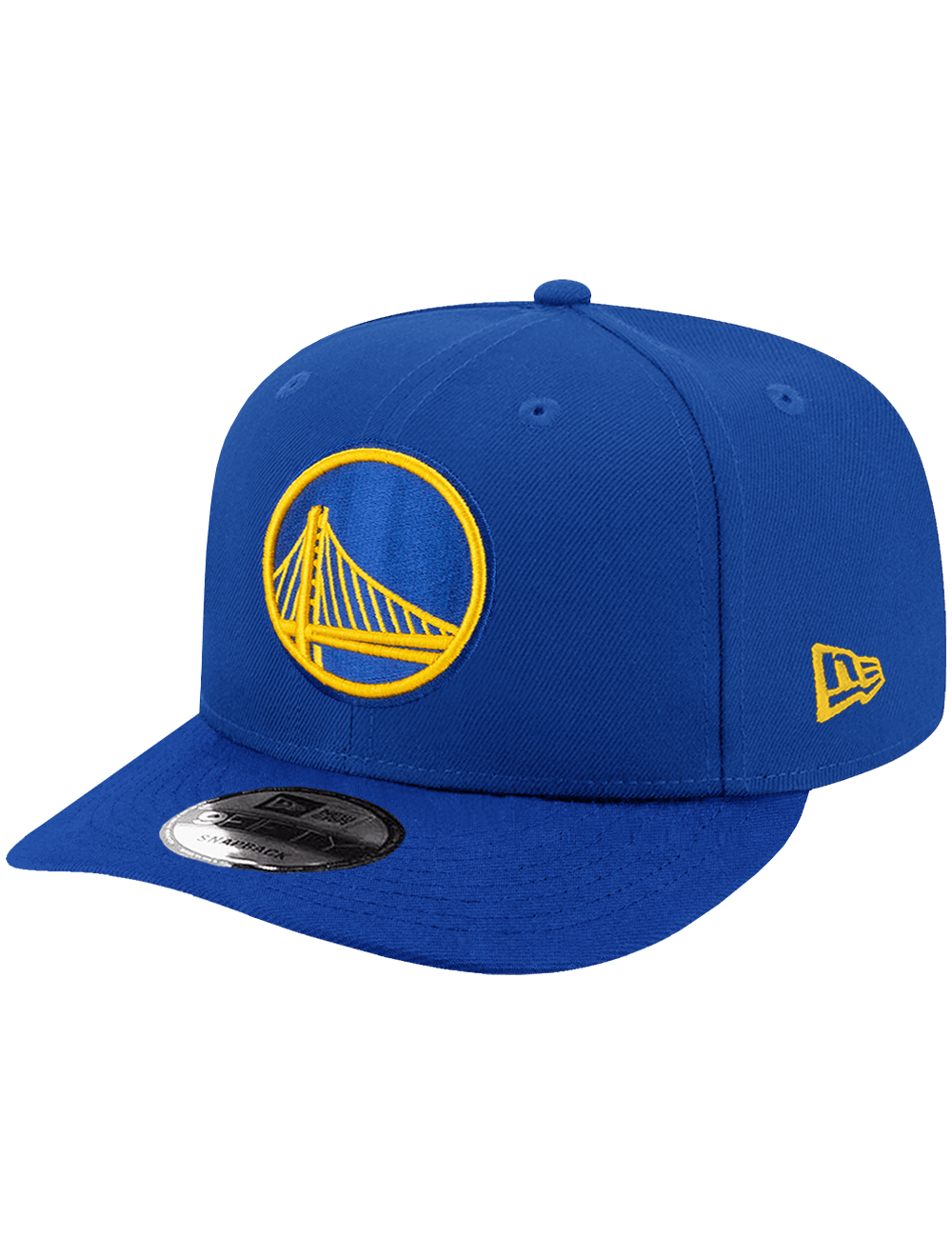 New Era Caps OSFA Golden State Warriors New Era NBA Team 9FIFTY Pre-Curved Snapback Hat - Blue