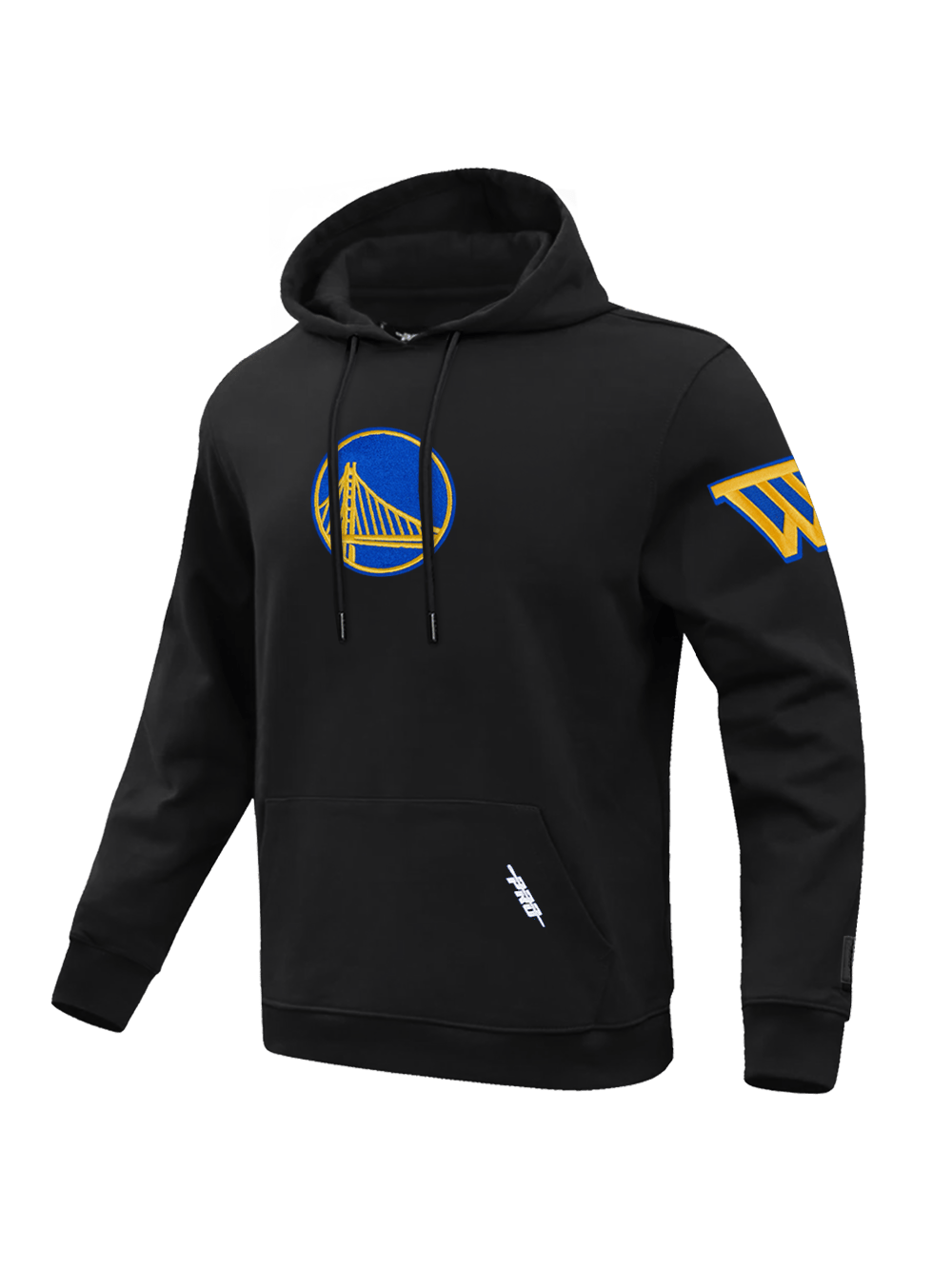 Pro Standard Jumpers Golden State Warriors Pro Standard NBA Classic Chenille Flex Hoodie Jumper - Black