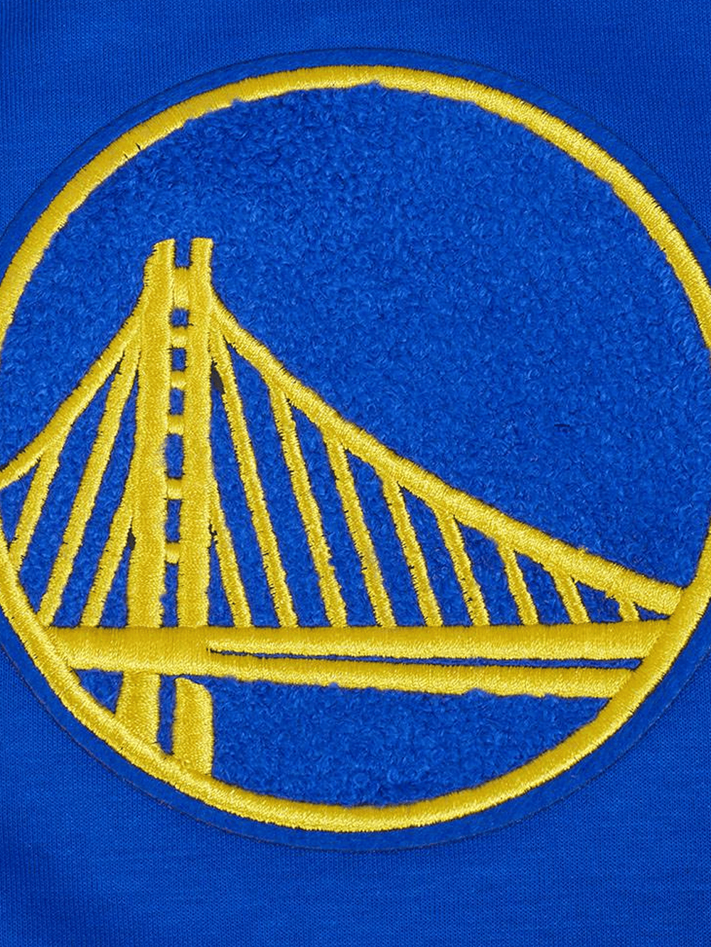 Pro Standard Jumpers Golden State Warriors Pro Standard NBA Classic Chenille Flex Hoodie Jumper - Blue