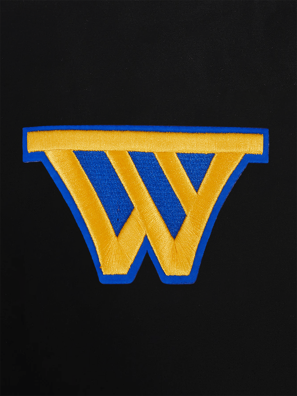 Pro Standard T-Shirts Golden State Warriors Pro Standard NBA Classic Chenille Flex T-Shirt - Black