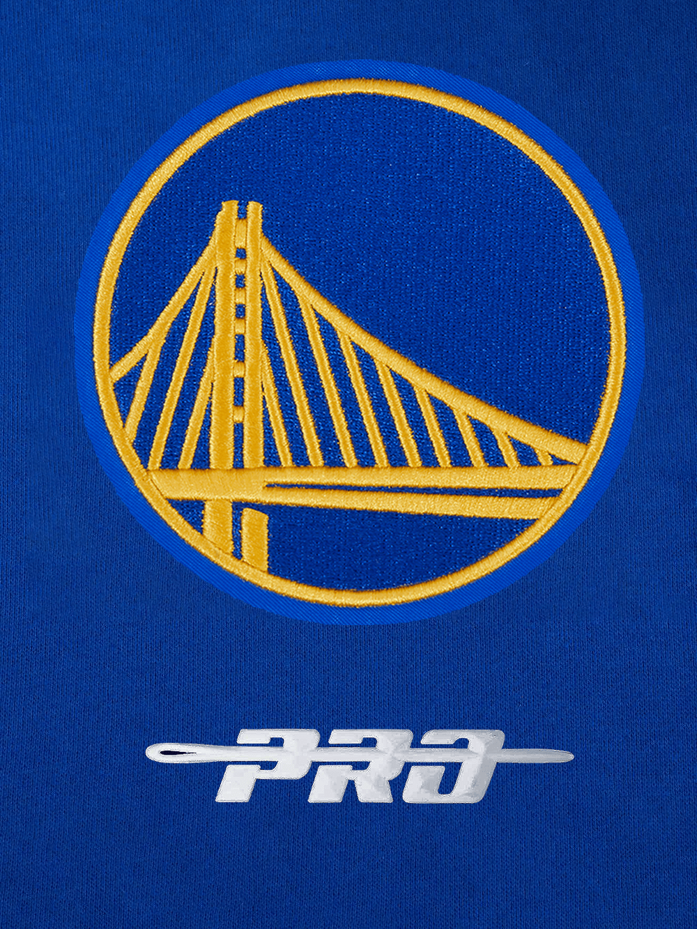 Pro Standard T-Shirts Golden State Warriors Pro Standard NBA Classic Chenille Flex T-Shirt - Blue