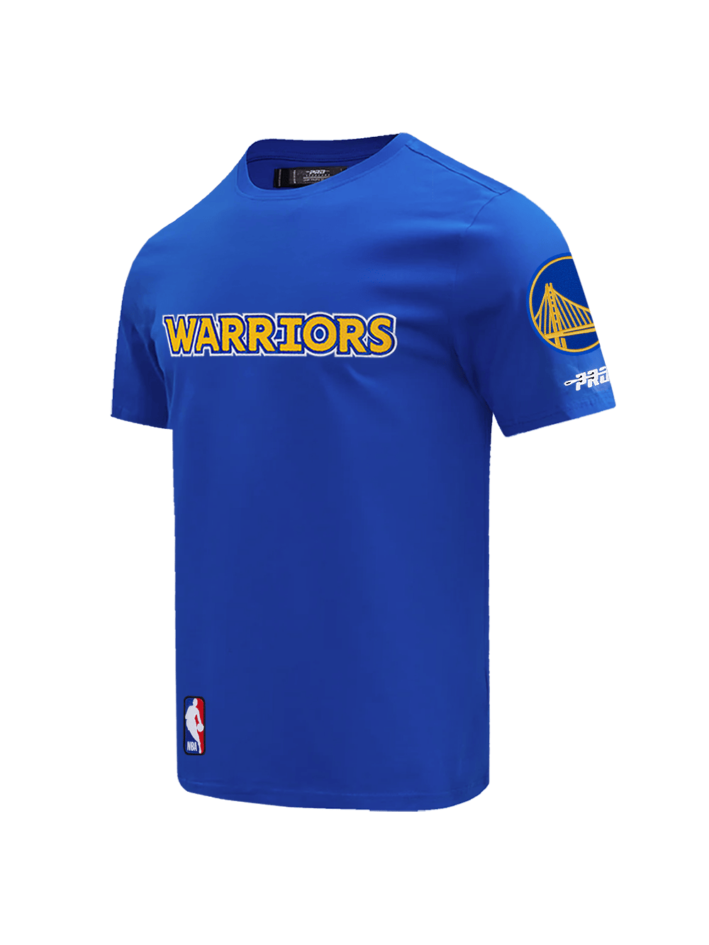 Pro Standard T-Shirts Golden State Warriors Pro Standard NBA Classic Chenille Flex T-Shirt - Blue