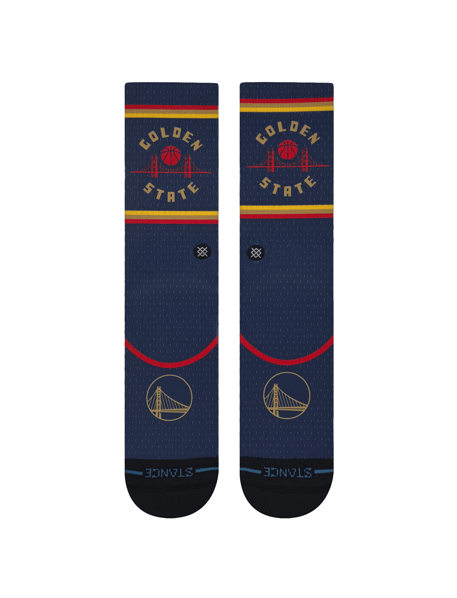 Stance Socks Large (9-12 US) Golden State Warriors Stance NBA 24-25 City Edition Crew Socks