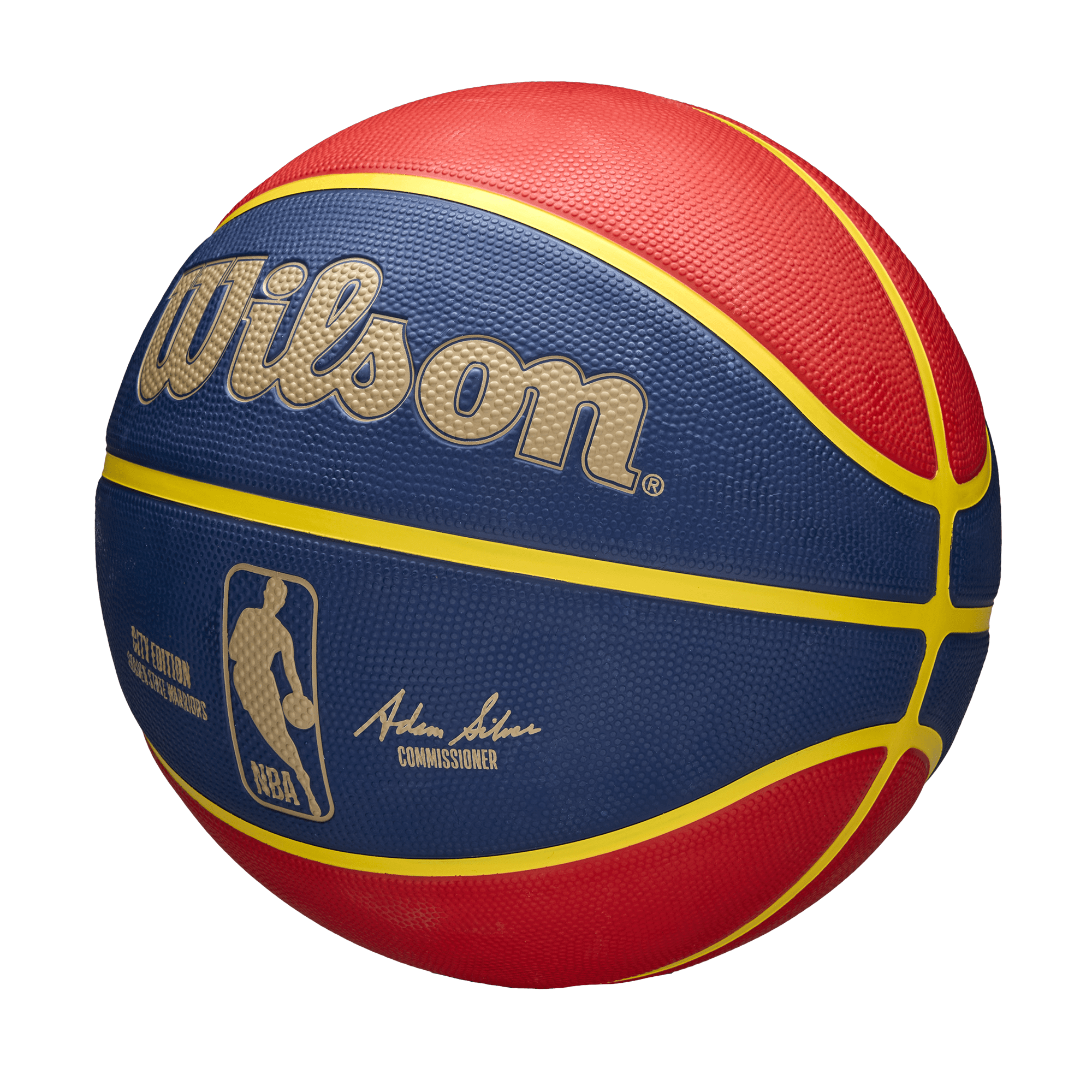 Wilson Sporting Goods Balls Golden State Warriors Wilson NBA 24-25 City Edition Team Full Size Basketball