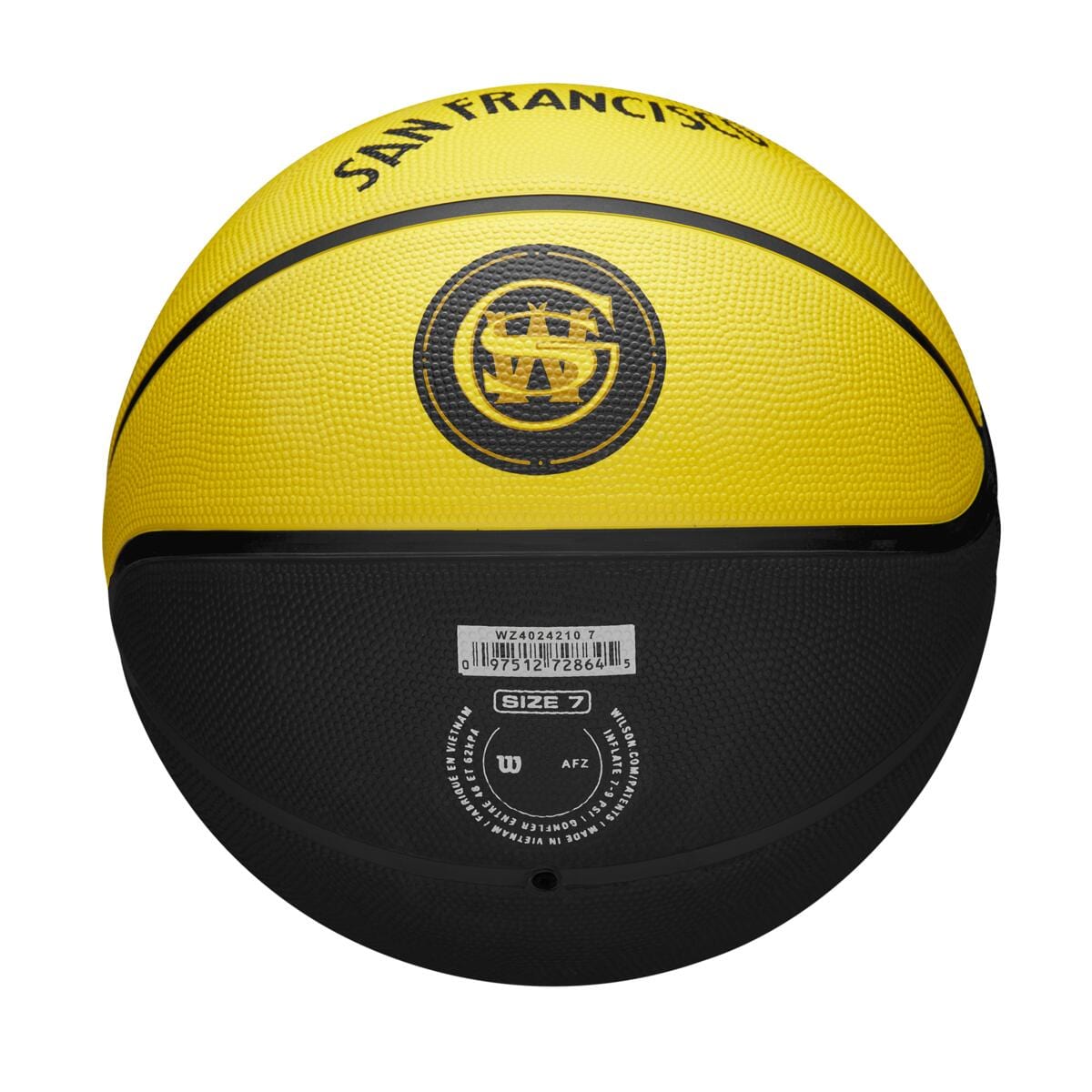 Wilson Sporting Goods Balls Golden State Warriors Wilson NBA 24 City Edition Basketball Ball