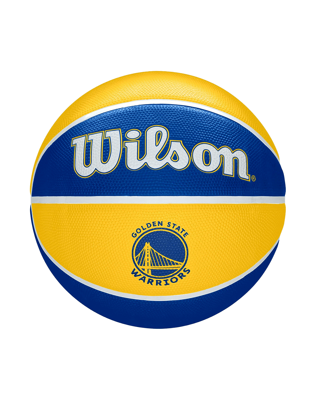 Wilson Sporting Goods Balls Adults - Size 7 Golden State Warriors Wilson NBA Team Tribute Full Size Outdoor Basketball