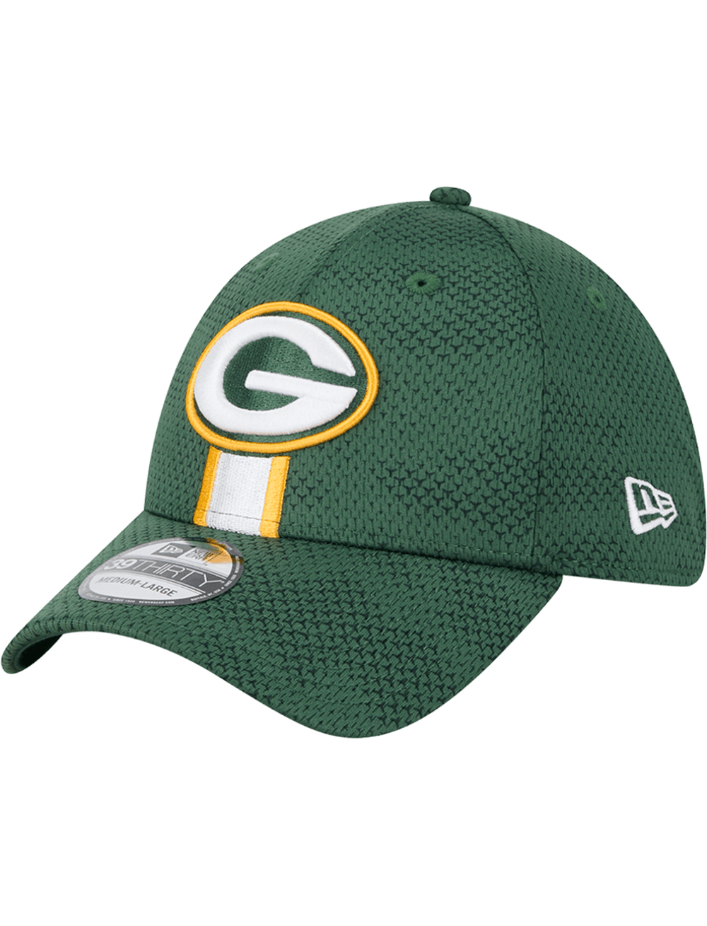 New Era Caps Green Bay Packers New Era NFL 24 Sideline 39THIRTY Stretch-Fit Hat