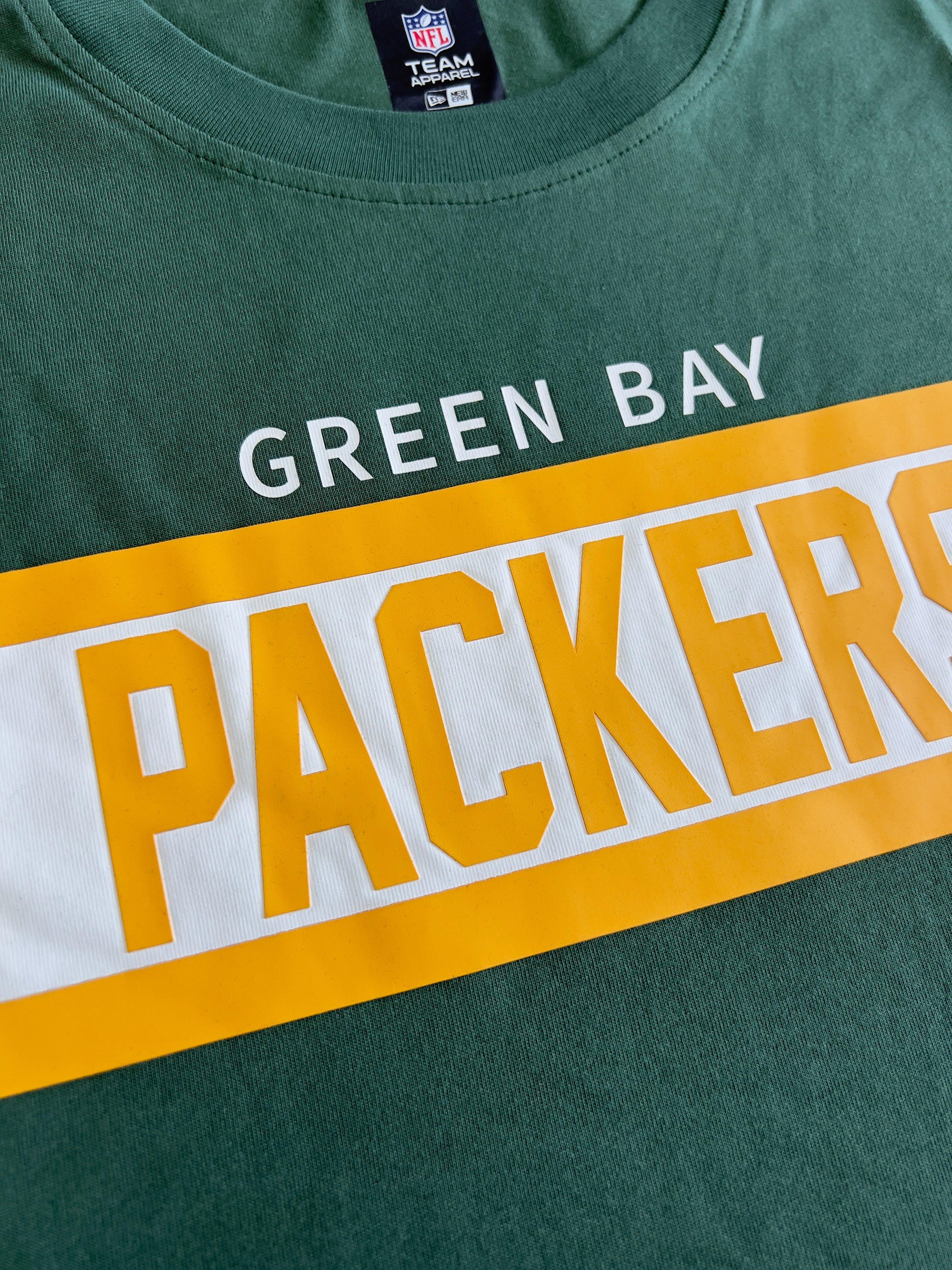 New Era T-Shirts Green Bay Packers New Era NFL 24 Sideline T-Shirt - Green