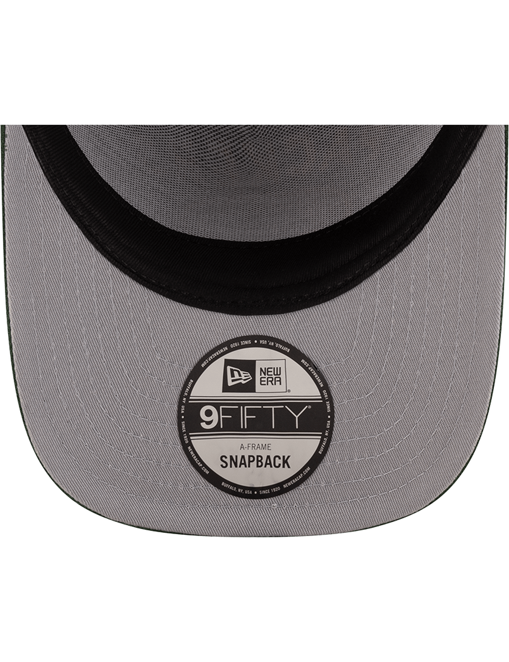 New Era Caps Green Bay Packers New Era NFL 25 Draft Pre-Curved 9FIFTY A-Frame Snapback Hat - Black
