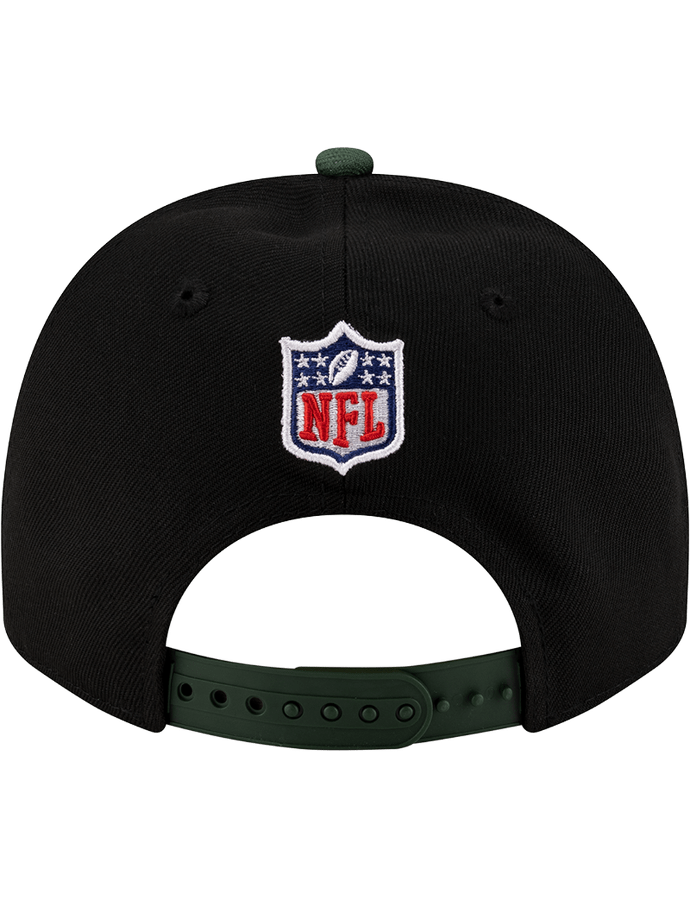 New Era Caps Green Bay Packers New Era NFL 25 Draft Pre-Curved 9FIFTY A-Frame Snapback Hat - Black