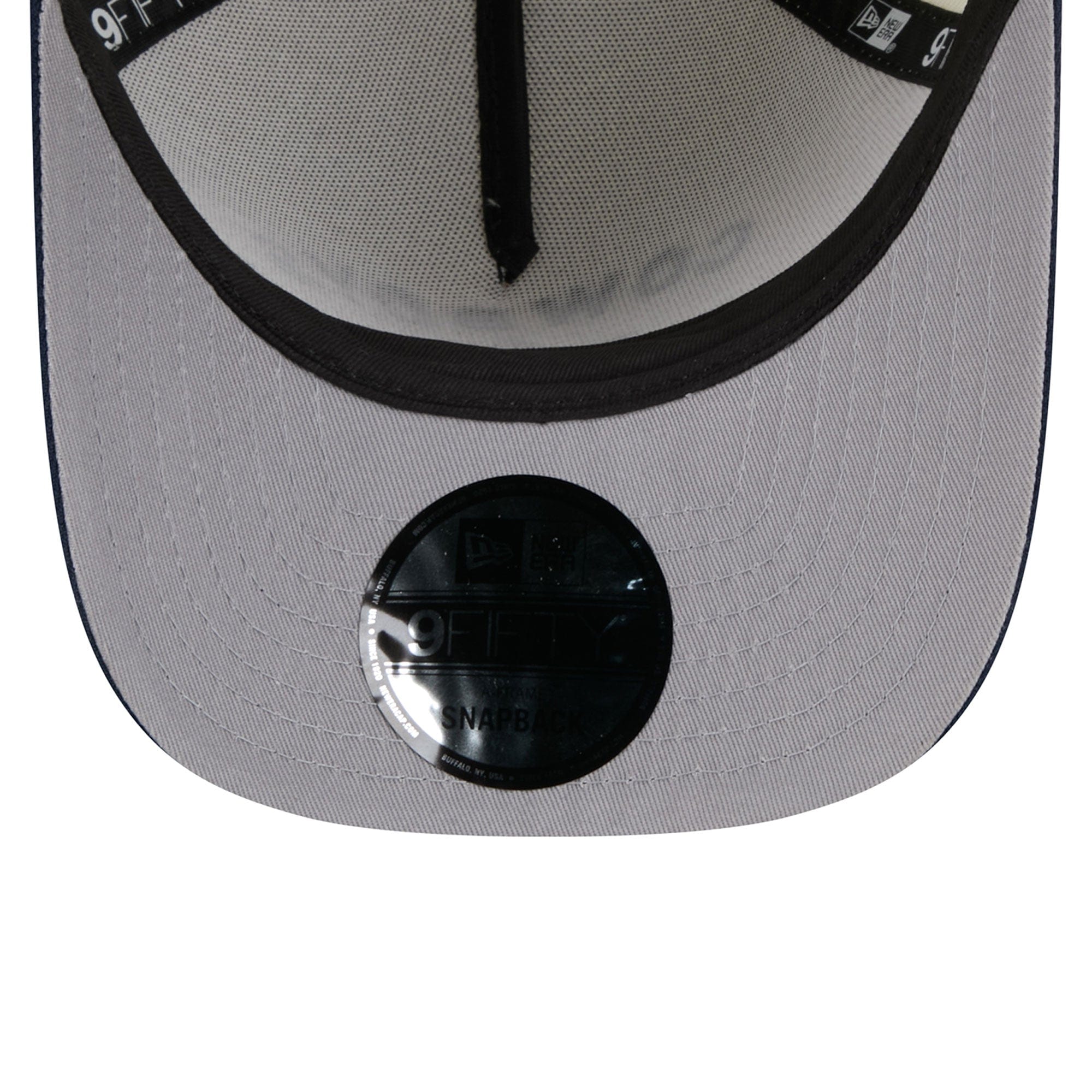 New Era Caps Green Bay Packers New Era NFL 25 Draft Pre-Curved 9FIFTY A-Frame Snapback Hat - Chrome