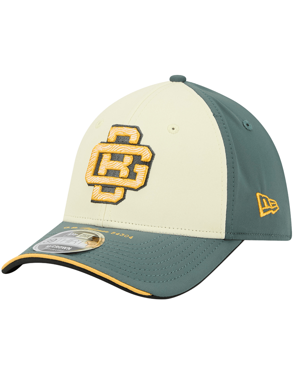 New Era Caps Green Bay Packers New Era NFL 26 Rivalries Sideline 39THIRTY M-Crown Stretch-Fit Hat
