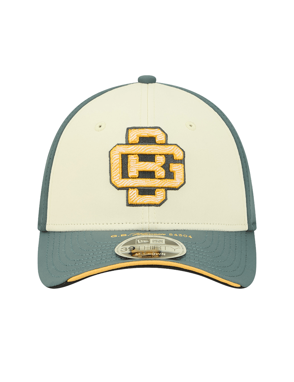 New Era Caps Green Bay Packers New Era NFL 26 Rivalries Sideline 39THIRTY M-Crown Stretch-Fit Hat
