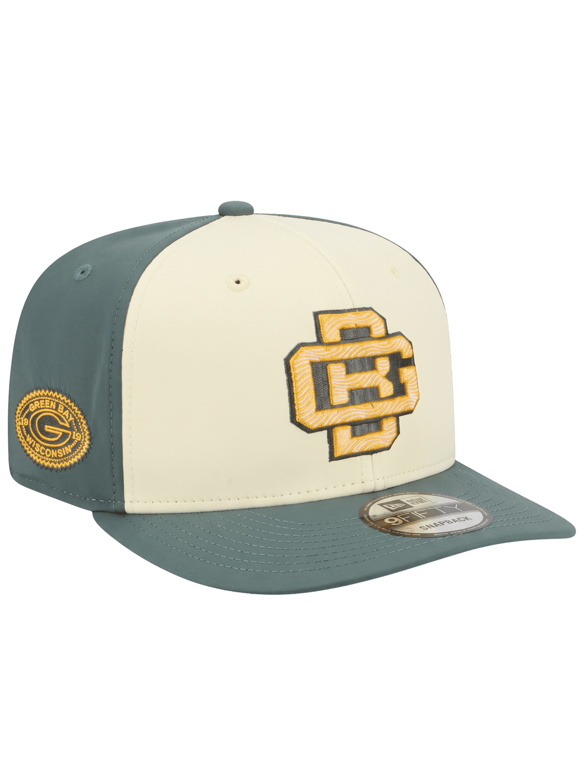 New Era Caps OSFM Green Bay Packers New Era NFL 26 Rivalries Sideline 9FIFTY Pre-Curved Snapback Hat