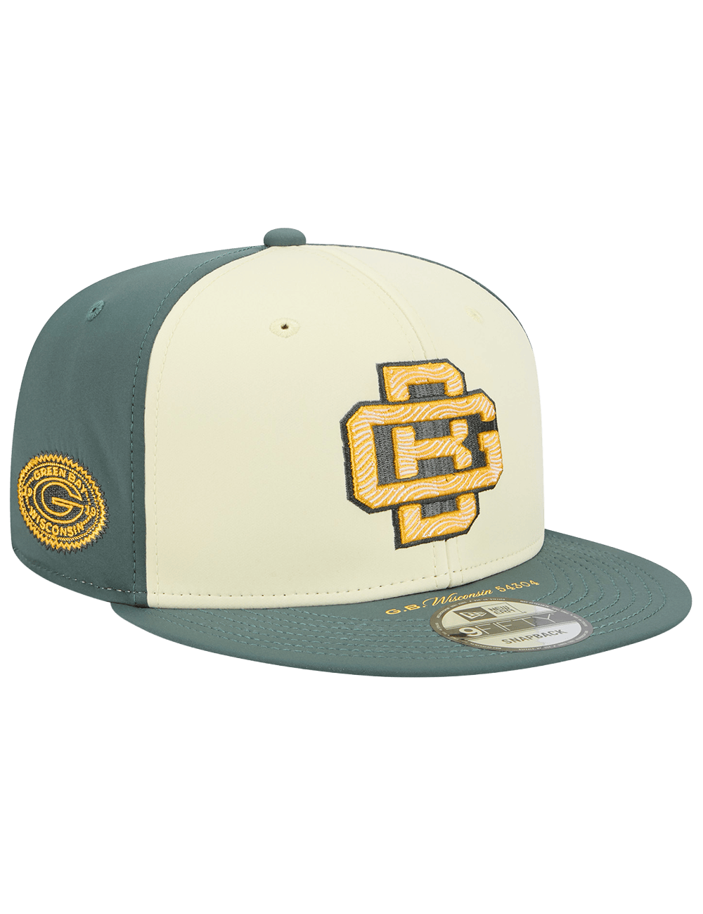 New Era Caps OSFM Green Bay Packers New Era NFL 26 Rivalries Sideline 9FIFTY Snapback Hat