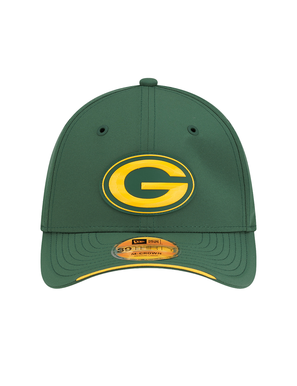 New Era Caps Green Bay Packers New Era NFL 26 Sideline 39THIRTY M-Crown Stretch-Fit Hat - Green