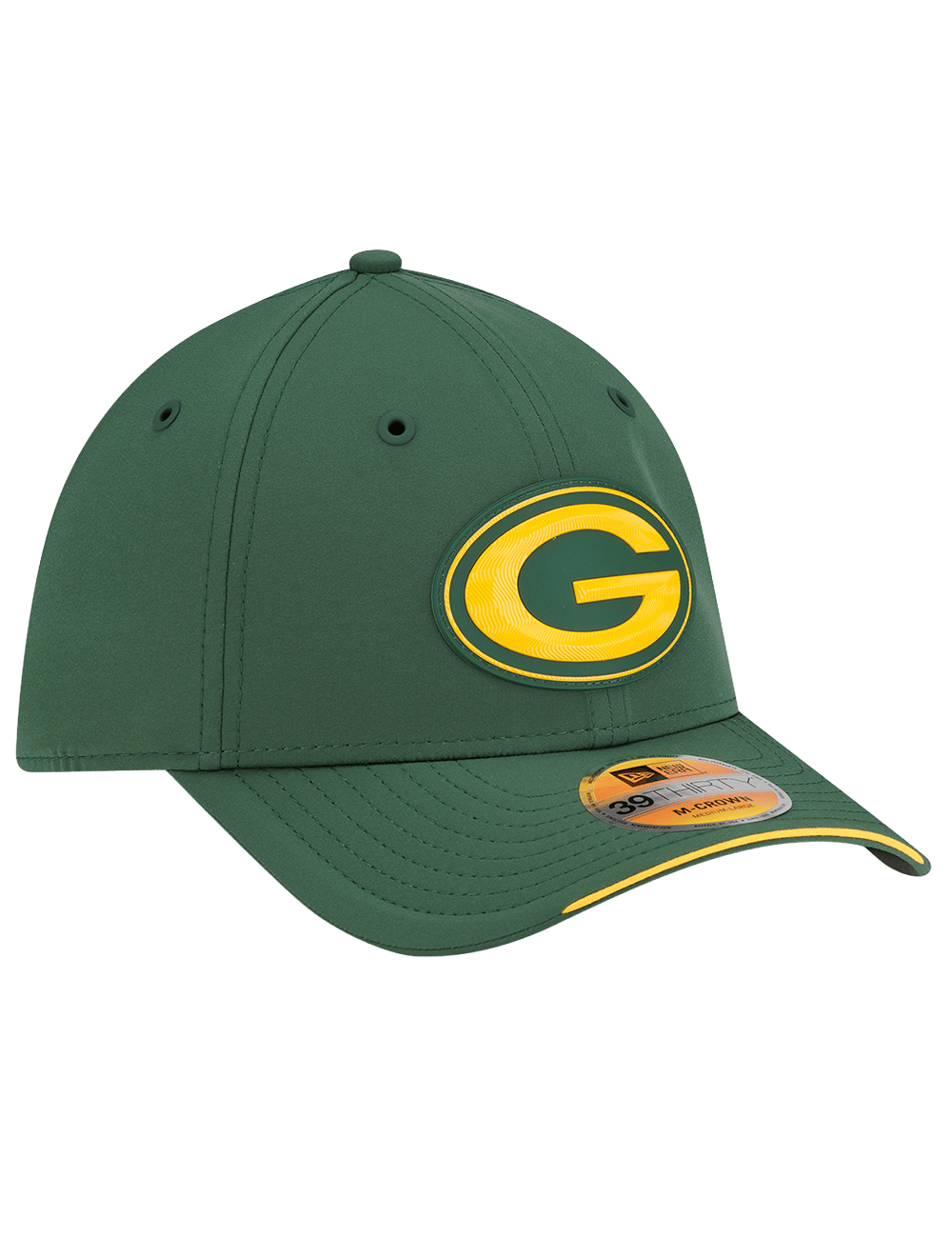 New Era Caps Green Bay Packers New Era NFL 26 Sideline 39THIRTY M-Crown Stretch-Fit Hat - Green