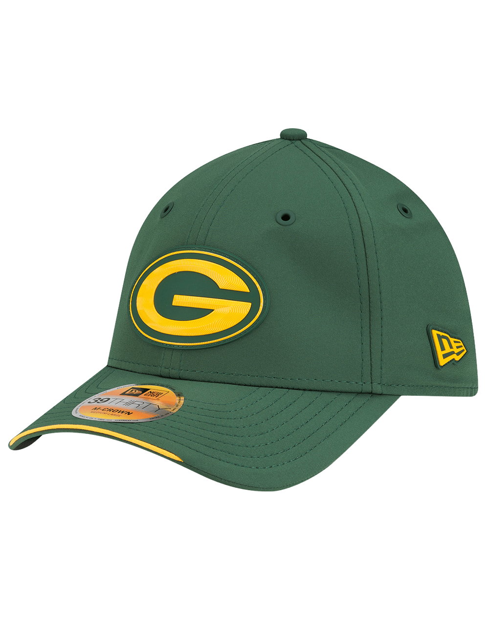 New Era Caps Green Bay Packers New Era NFL 26 Sideline 39THIRTY M-Crown Stretch-Fit Hat - Green