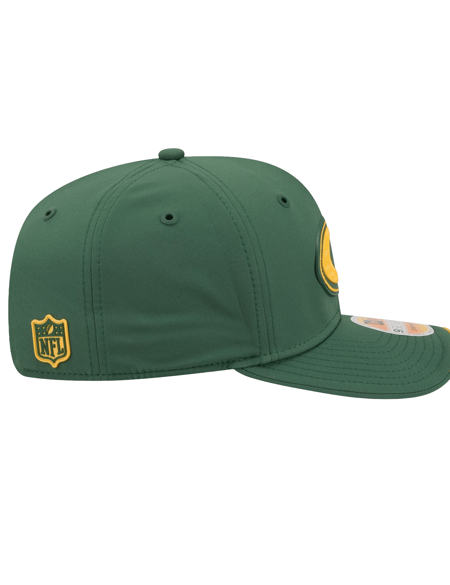 New Era Caps OSFM Green Bay Packers New Era NFL 26 Sideline 9SEVENTY Stretch-Snapback Hat - Green