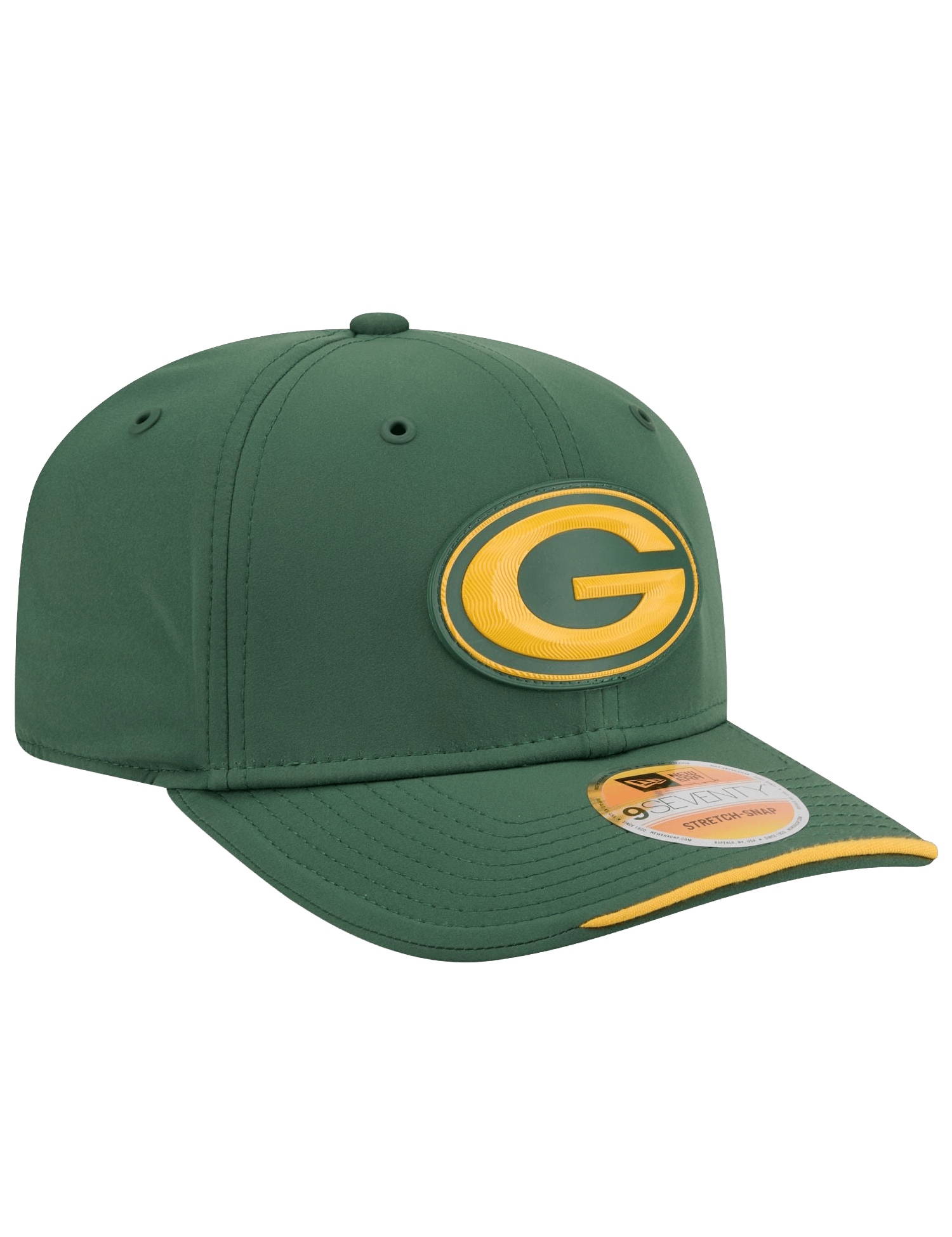 New Era Caps OSFM Green Bay Packers New Era NFL 26 Sideline 9SEVENTY Stretch-Snapback Hat - Green