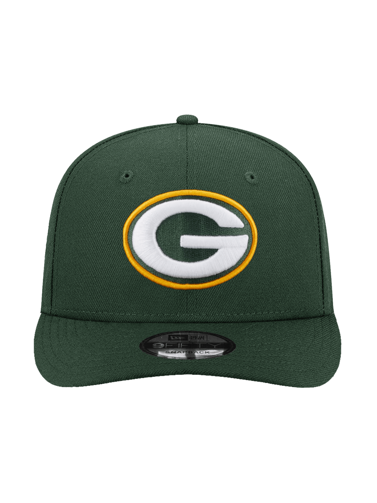 New Era Caps Green Bay Packers New Era NFL Team 9FIFTY Pre-Curved Snapback Hat - Green