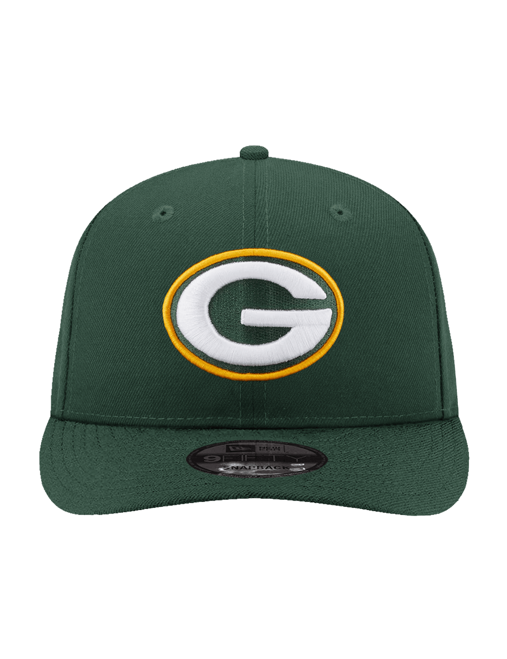 New Era Caps Green Bay Packers New Era NFL Team 9FIFTY Pre-Curved Snapback Hat - Green