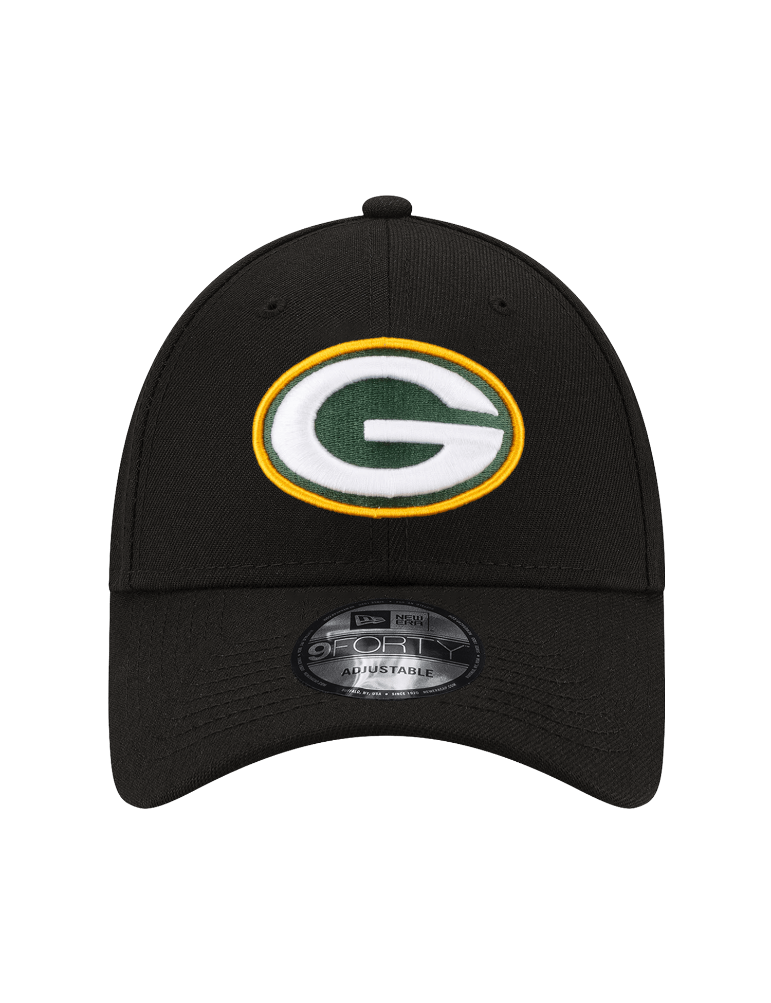 New Era Caps Green Bay Packers New Era NFL Team 9FORTY Snapback Hat - Black