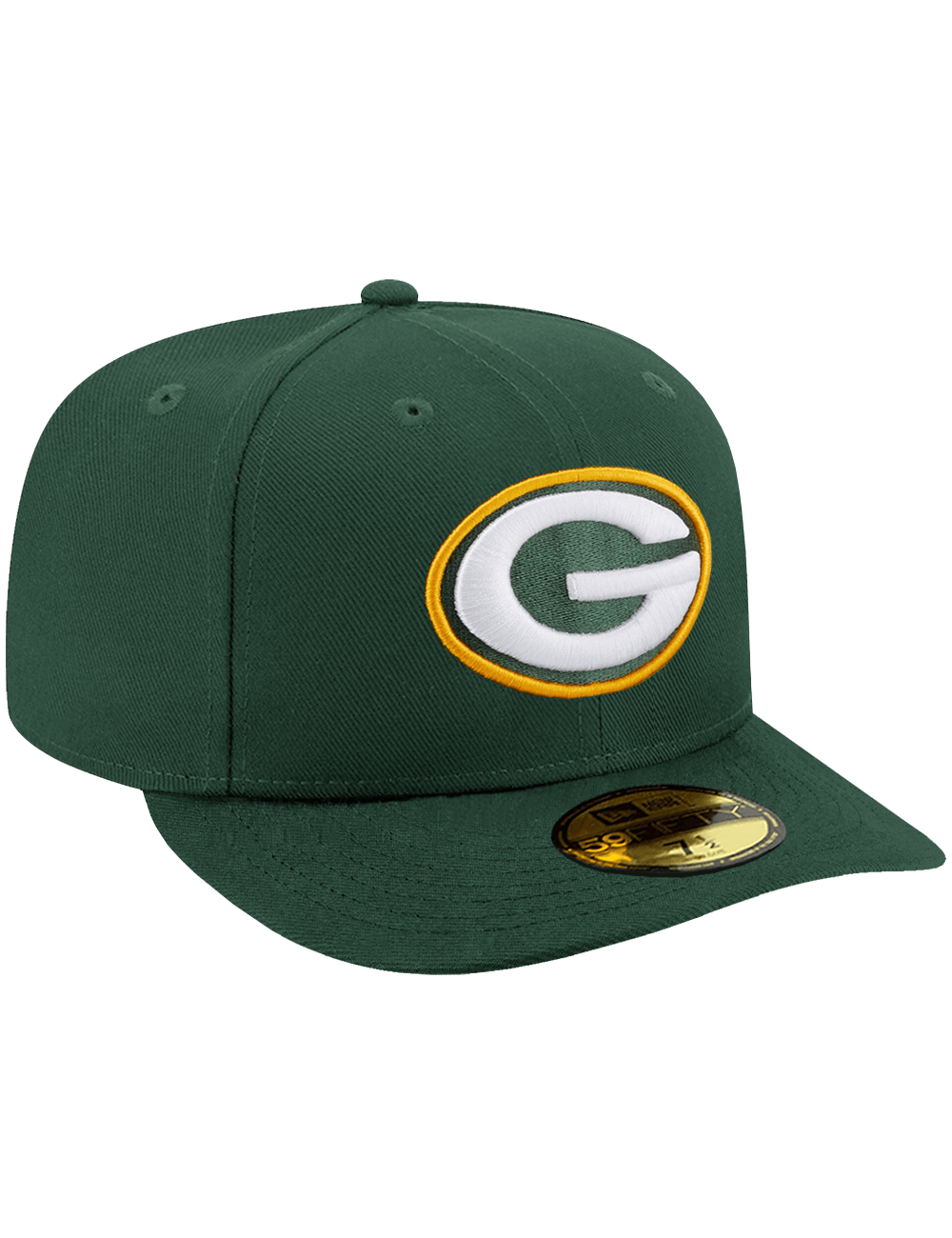 New Era Caps Green Bay Packers New Era NFL Team Pre-Curved 59FIFTY Fitted Hat - Green