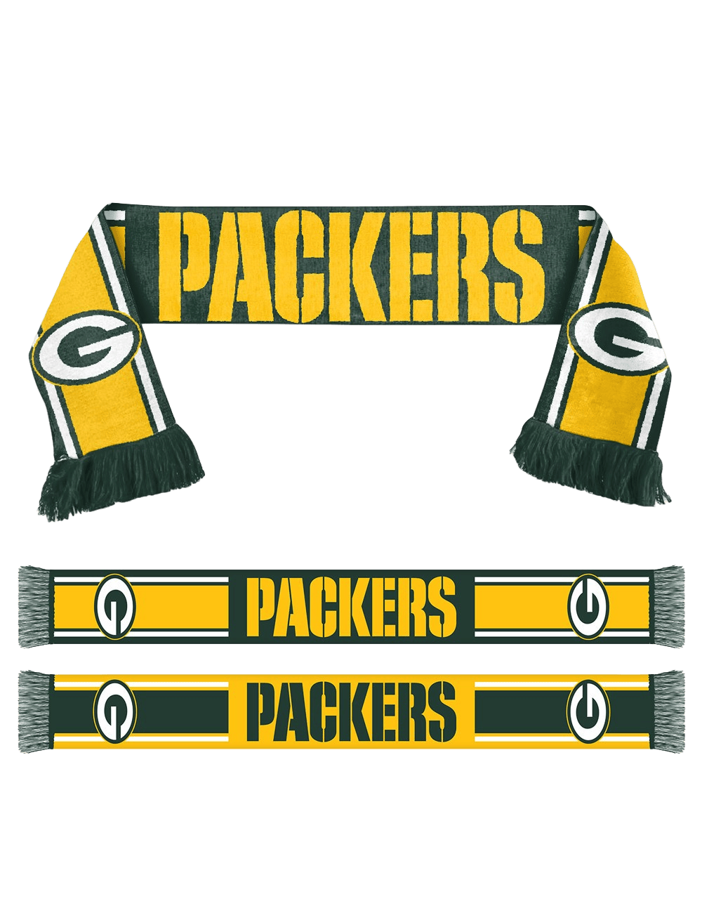 NFL Branded Accessories Unisex Green Bay Packers NFL Team Issue Unisex Scarf