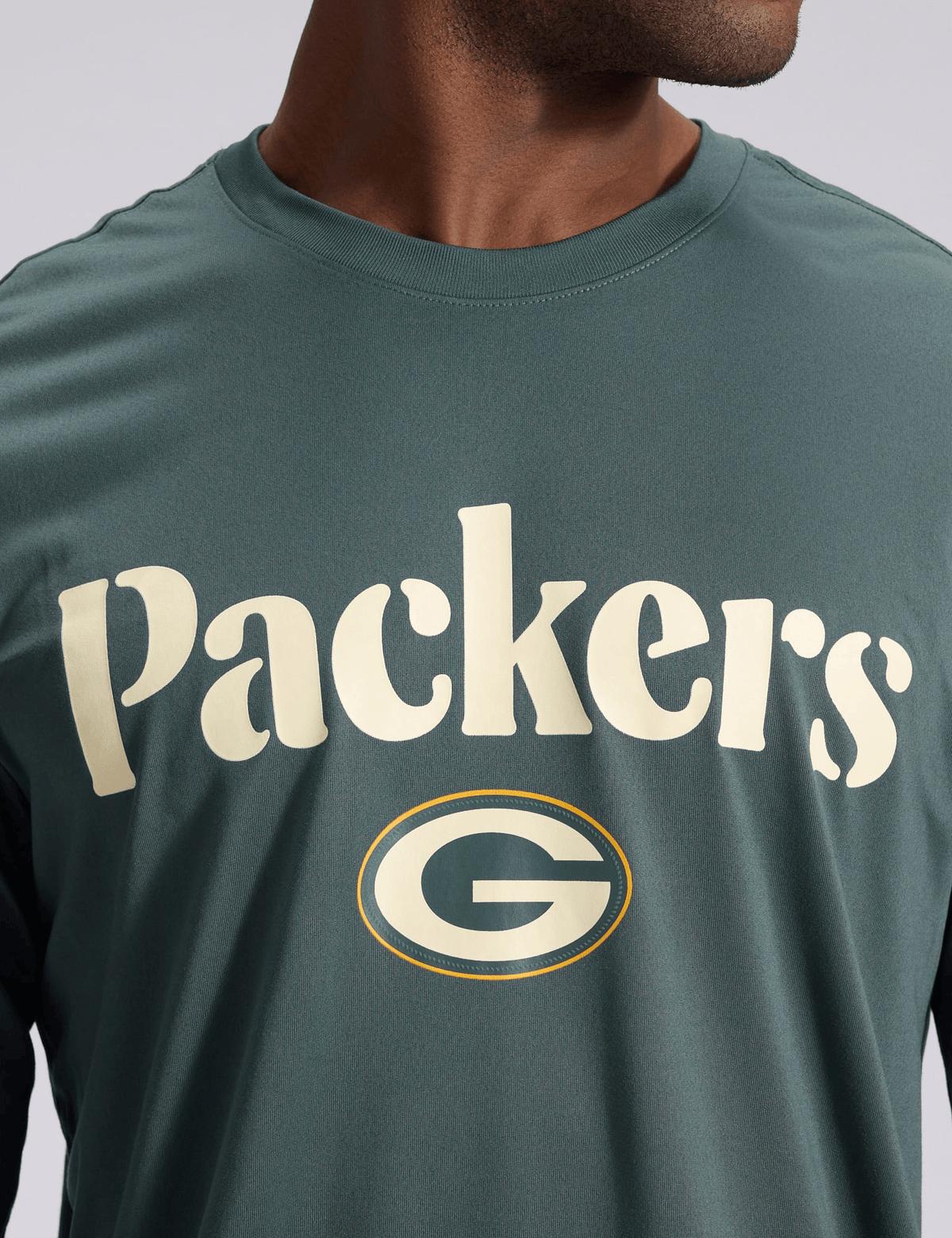 Nike T-Shirts Green Bay Packers Nike NFL 26 Rivalries Dri-Fit Legend Long Sleeve T-Shirt