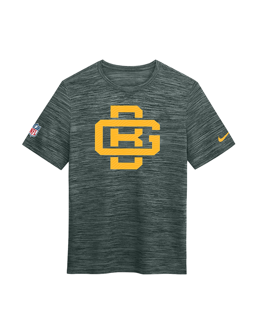 Nike T-Shirts Green Bay Packers Nike NFL 26 Rivalries Velocity Sideline Performance T-Shirt