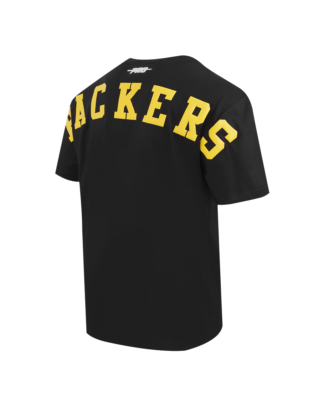 Pro Standard T-Shirts Green Bay Packers Pro Standard NFL Wingspan Drop Shoulder T-Shirt - Black