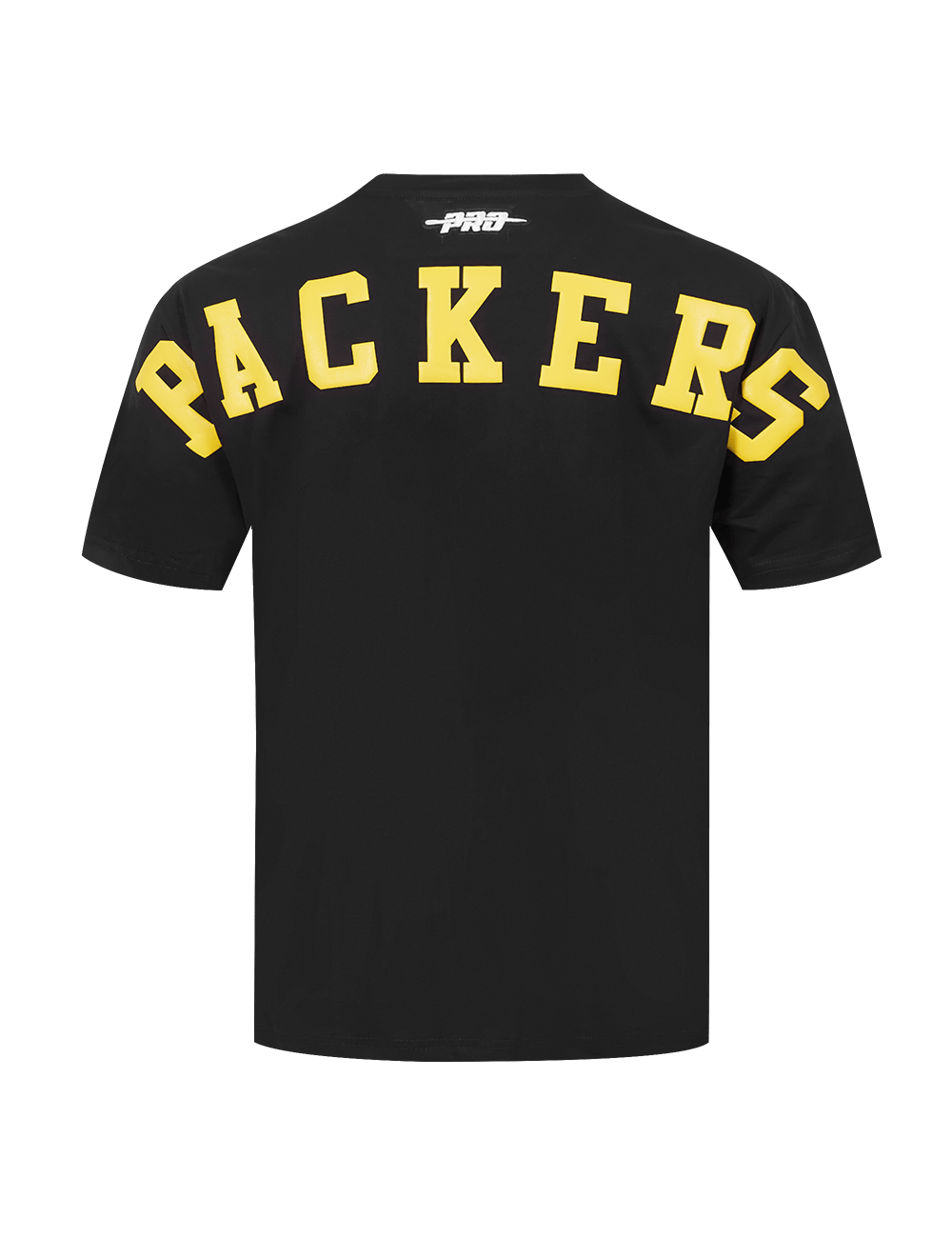 Pro Standard T-Shirts Green Bay Packers Pro Standard NFL Wingspan Drop Shoulder T-Shirt - Black