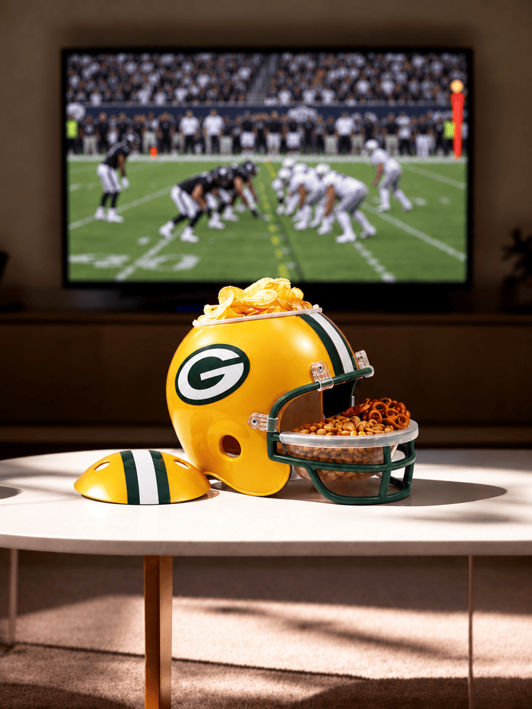 Wincraft Accessories Green Bay Packers Wincraft NFL Full Size Multi Compartment Snack Helmet