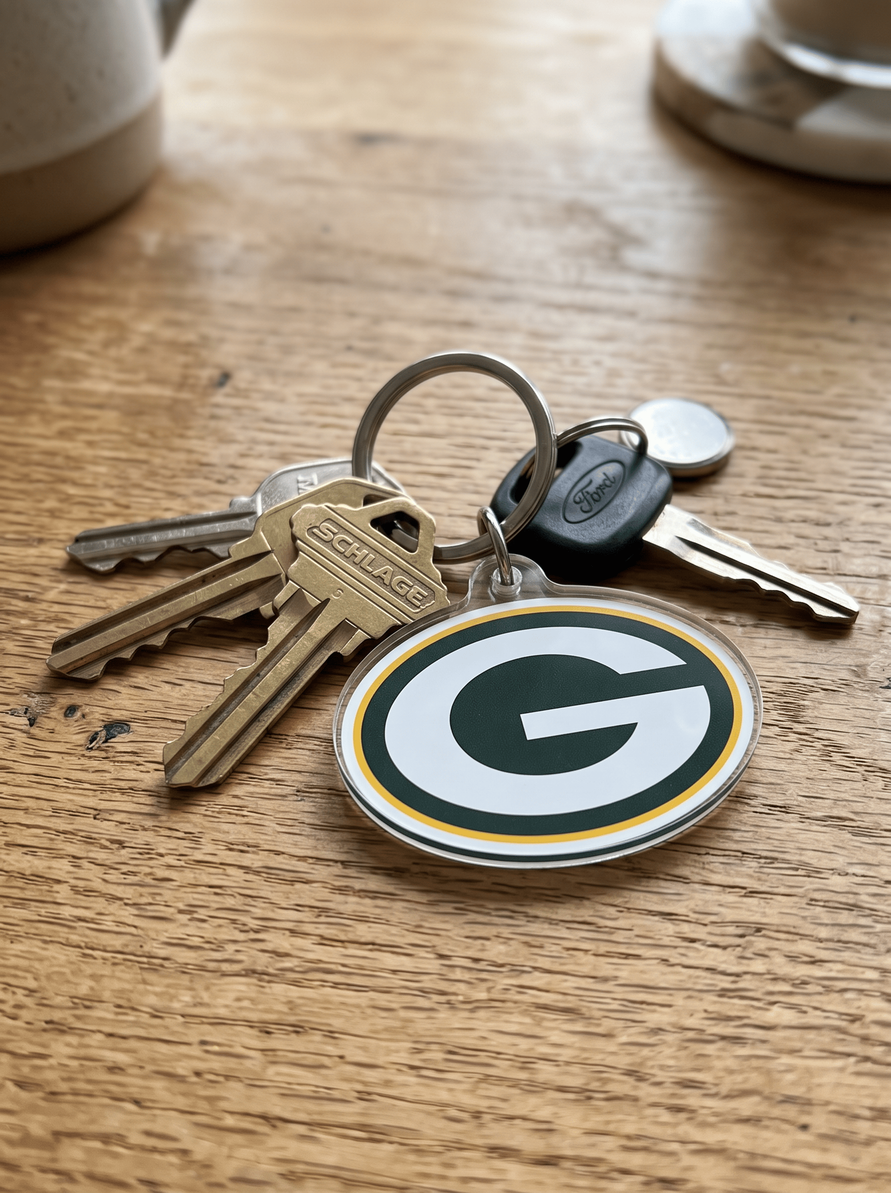 Wincraft Accessories Green Bay Packers Wincraft NFL Premium Acrylic Team Key Ring