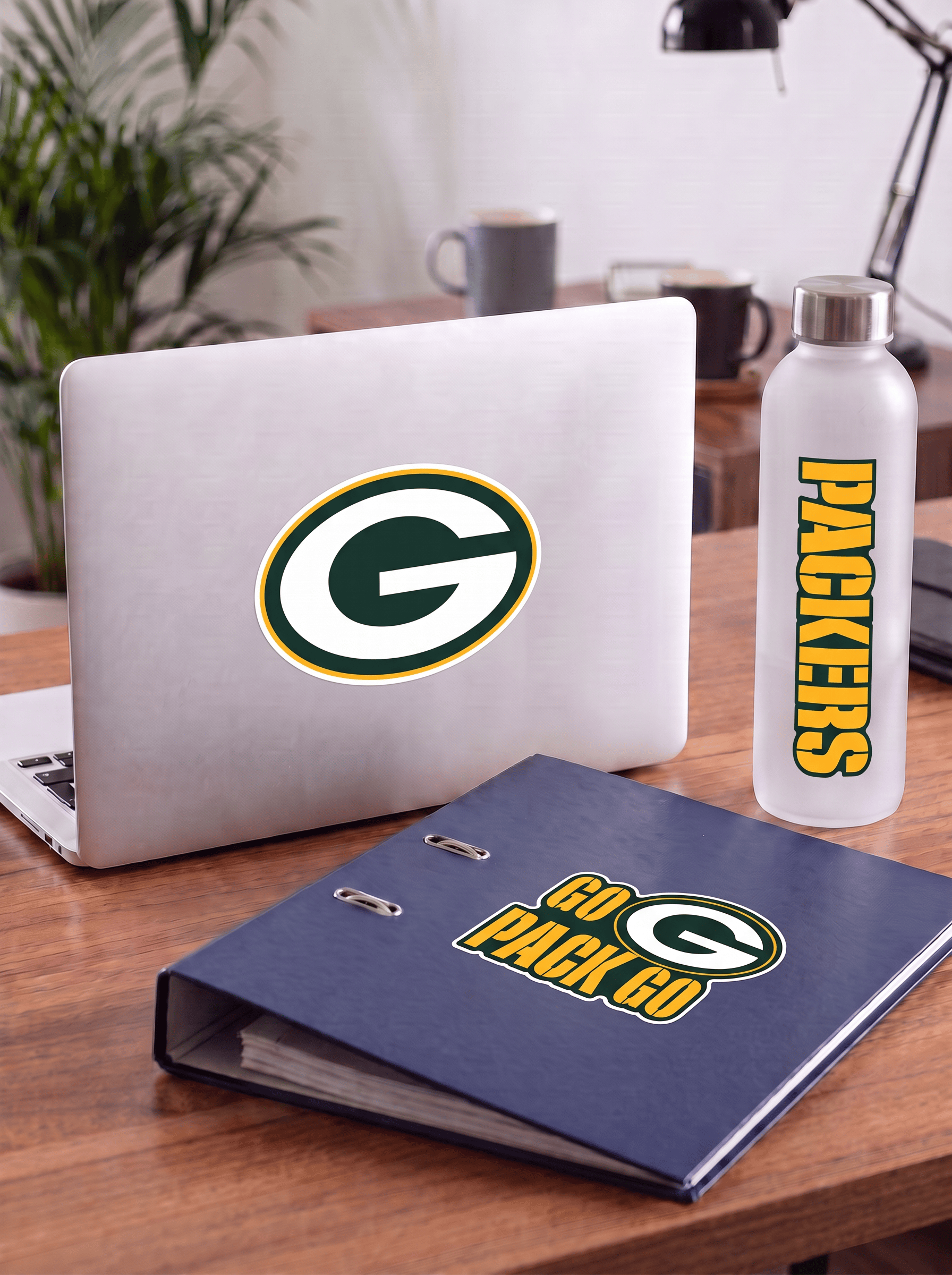 Wincraft Accessories Green Bay Packers Wincraft NFL Team 3 Piece 5” x 7” Decal Set