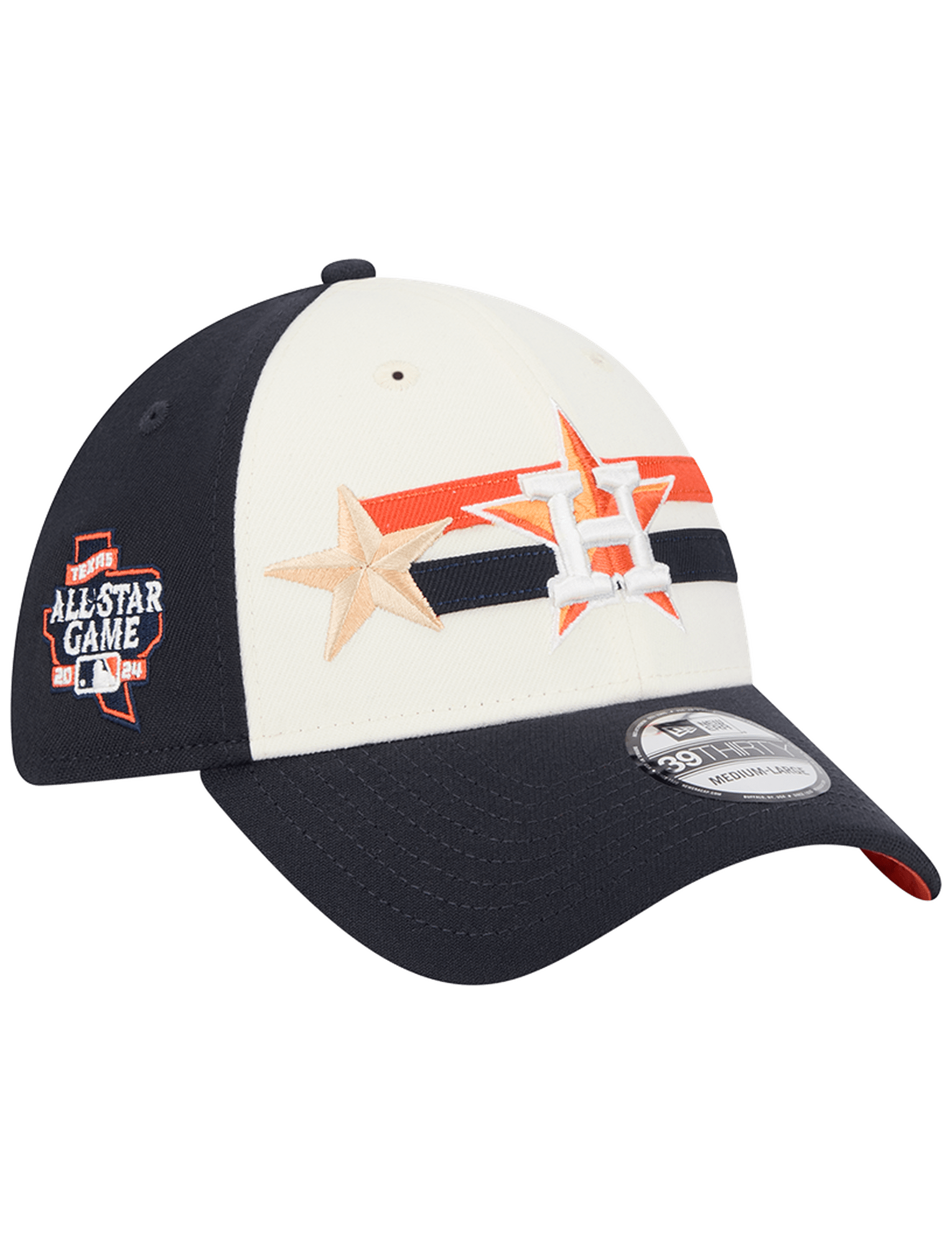 New Era Caps Houston Astros New Era MLB 24 All-Star Workout 39THIRTY Stretch-Fit Hat