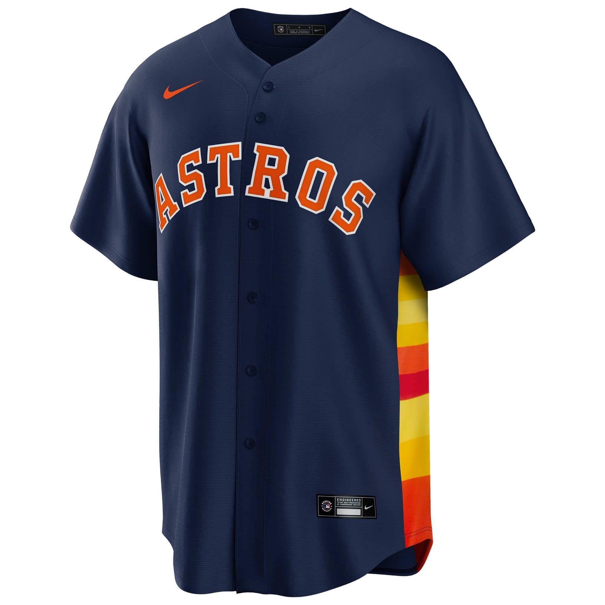 Nike Jerseys Houston Astros Nike MLB Alt 2 Replica Jersey - Navy