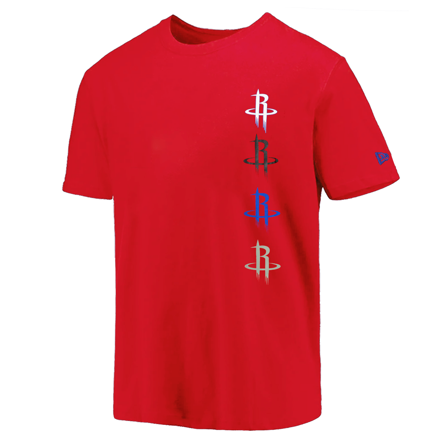New Era T-Shirts Houston Rockets New Era NBA 24 City Edition T-Shirt - Red
