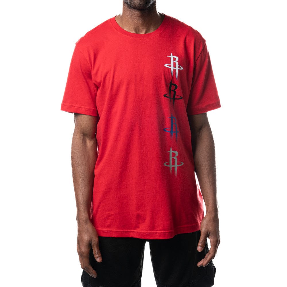 New Era T-Shirts Houston Rockets New Era NBA 24 City Edition T-Shirt - Red
