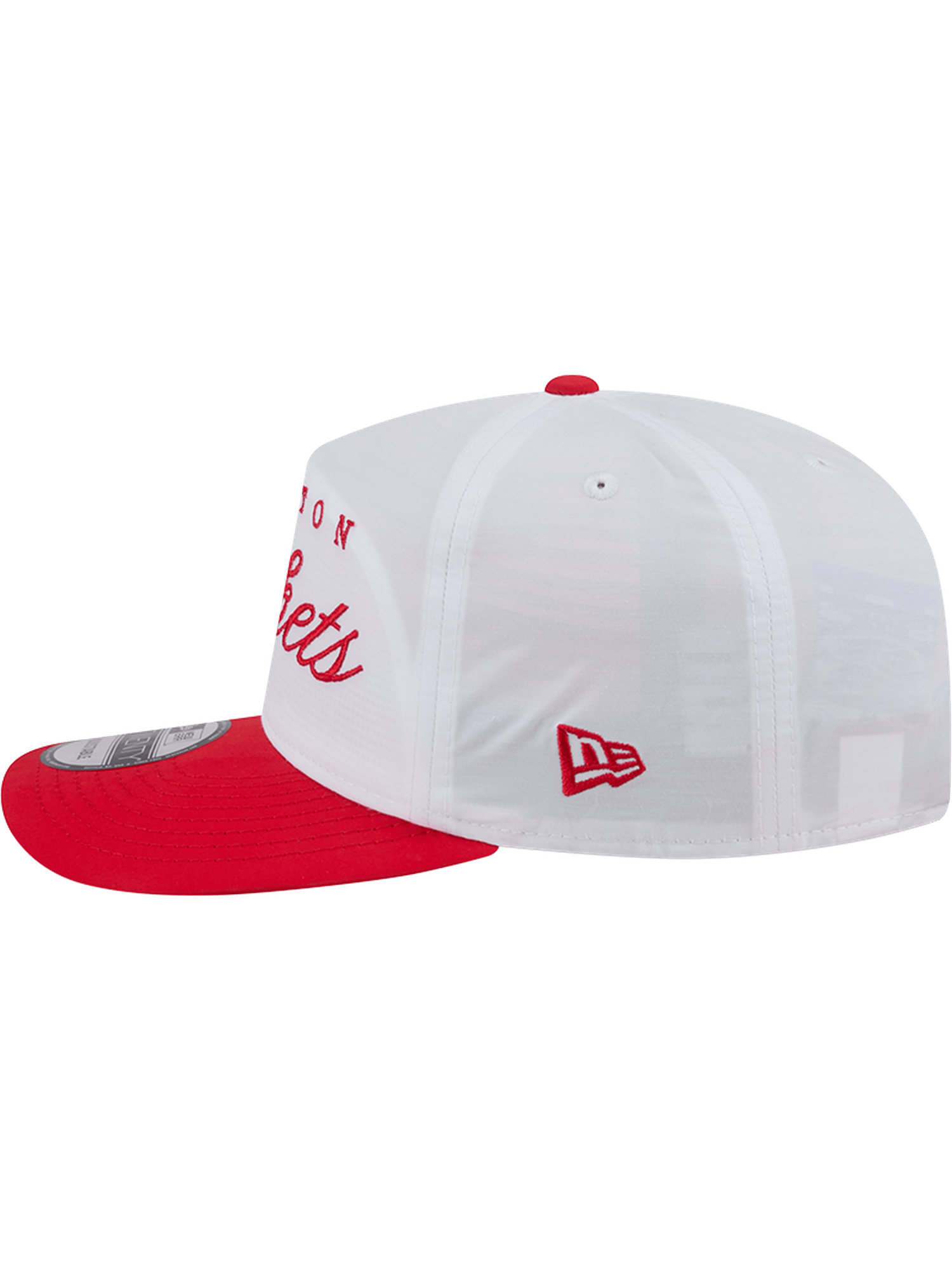 New Era Caps Houston Rockets New Era NBA 25 Draft 19TWENTY A-Frame Pre-Curved Hat - White