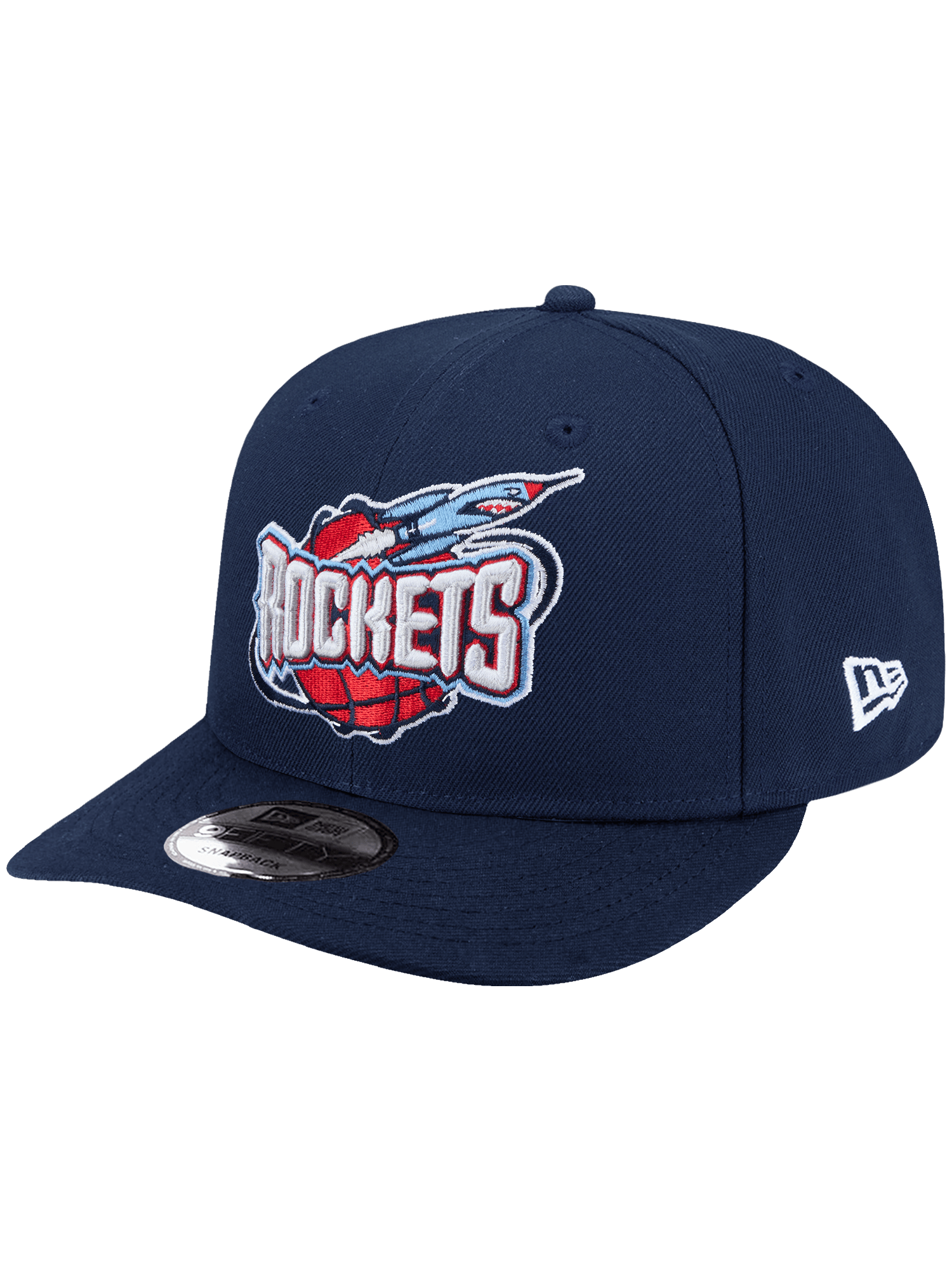 New Era Caps Houston Rockets New Era NBA HWC 9FIFTY Pre-Curved Snapback Hat - Navy