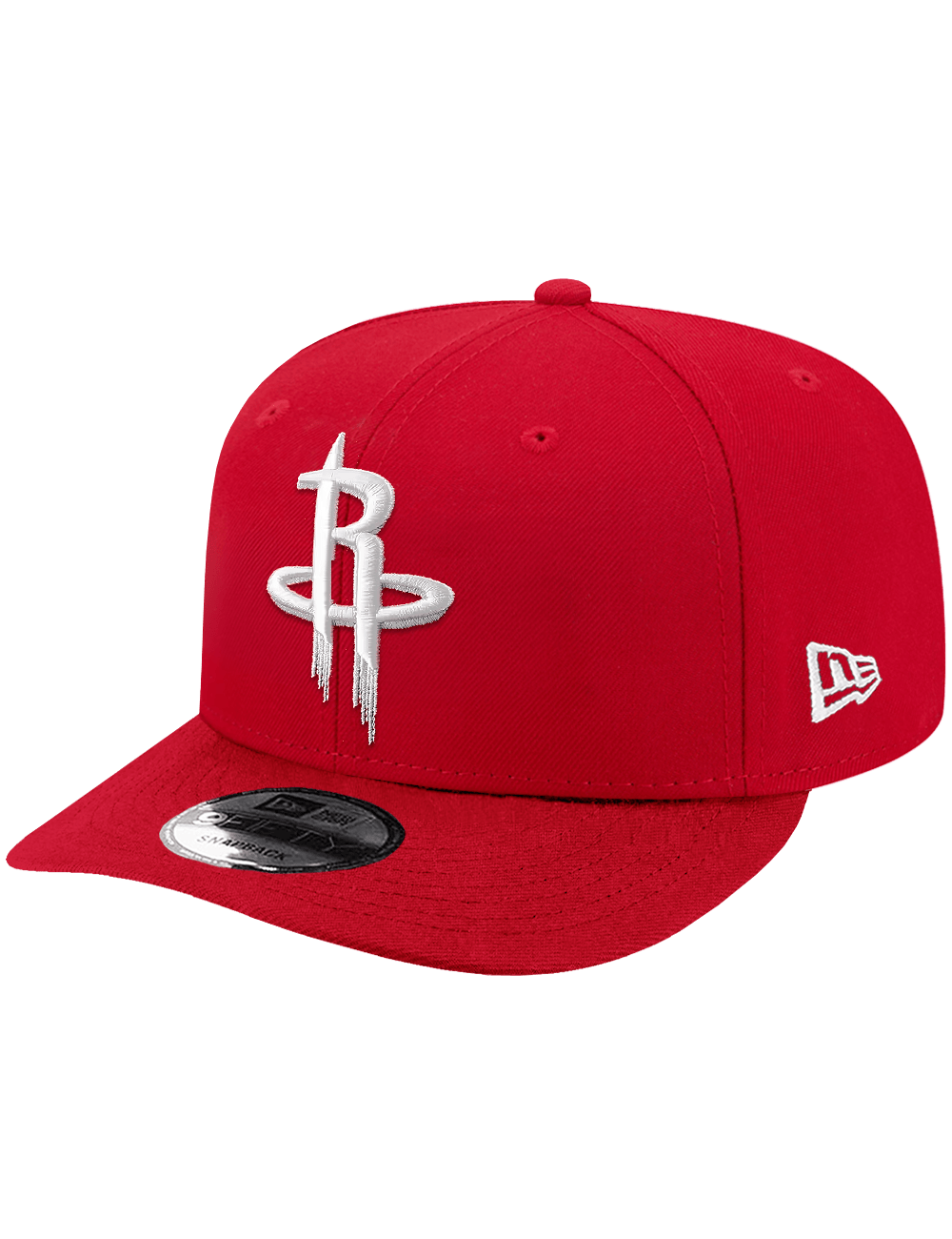 New Era Caps OSFA Houston Rockets New Era NBA Team 9FIFTY Pre-Curved Snapback Hat - Red